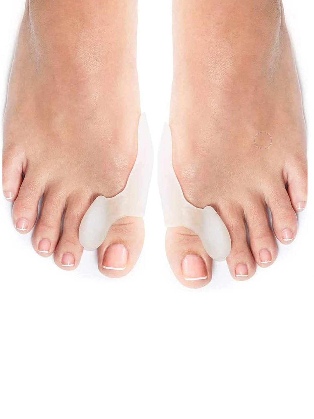 

Alexvyan Foot Care Bunion Thumb Splint Pad Guard Protector Toe Seperator, White