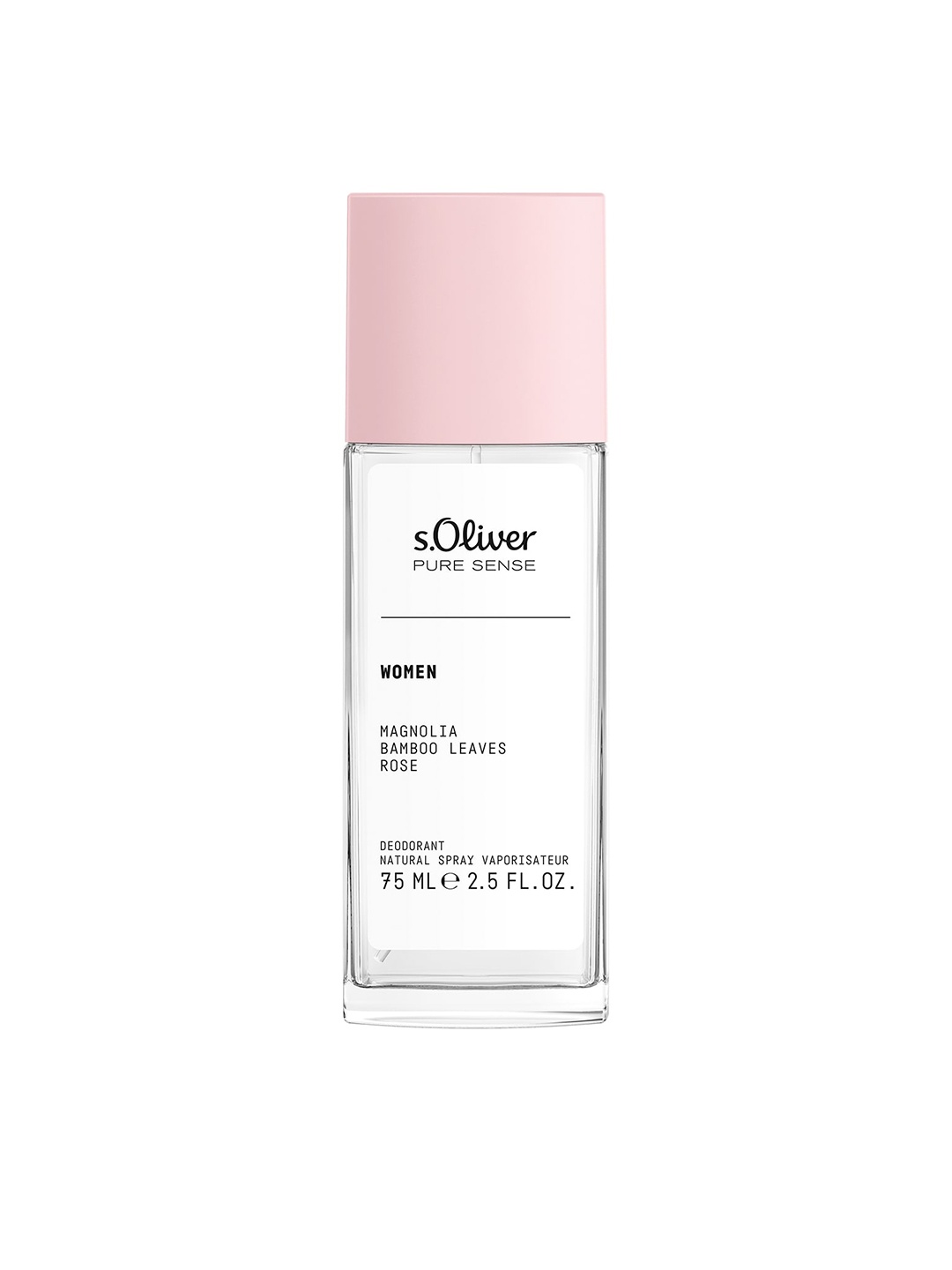 

s.Oliver Pure Sense Deodorant Natural Spray - 75 ml, Transparent
