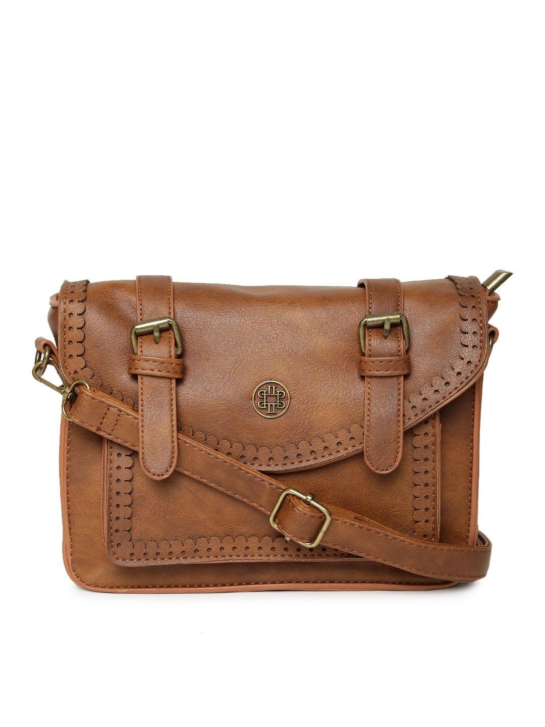 

Lino Perros Brown Sling Bag