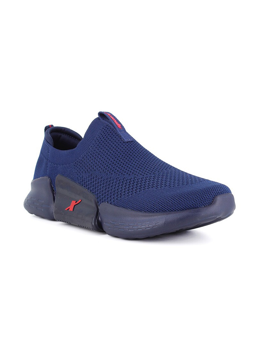 

Sparx Men Textile Non-Marking Walking Shoes, Navy blue