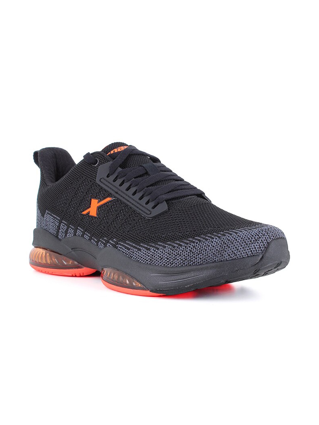 

Sparx Men Textile Running Non-Marking Shoes, Black