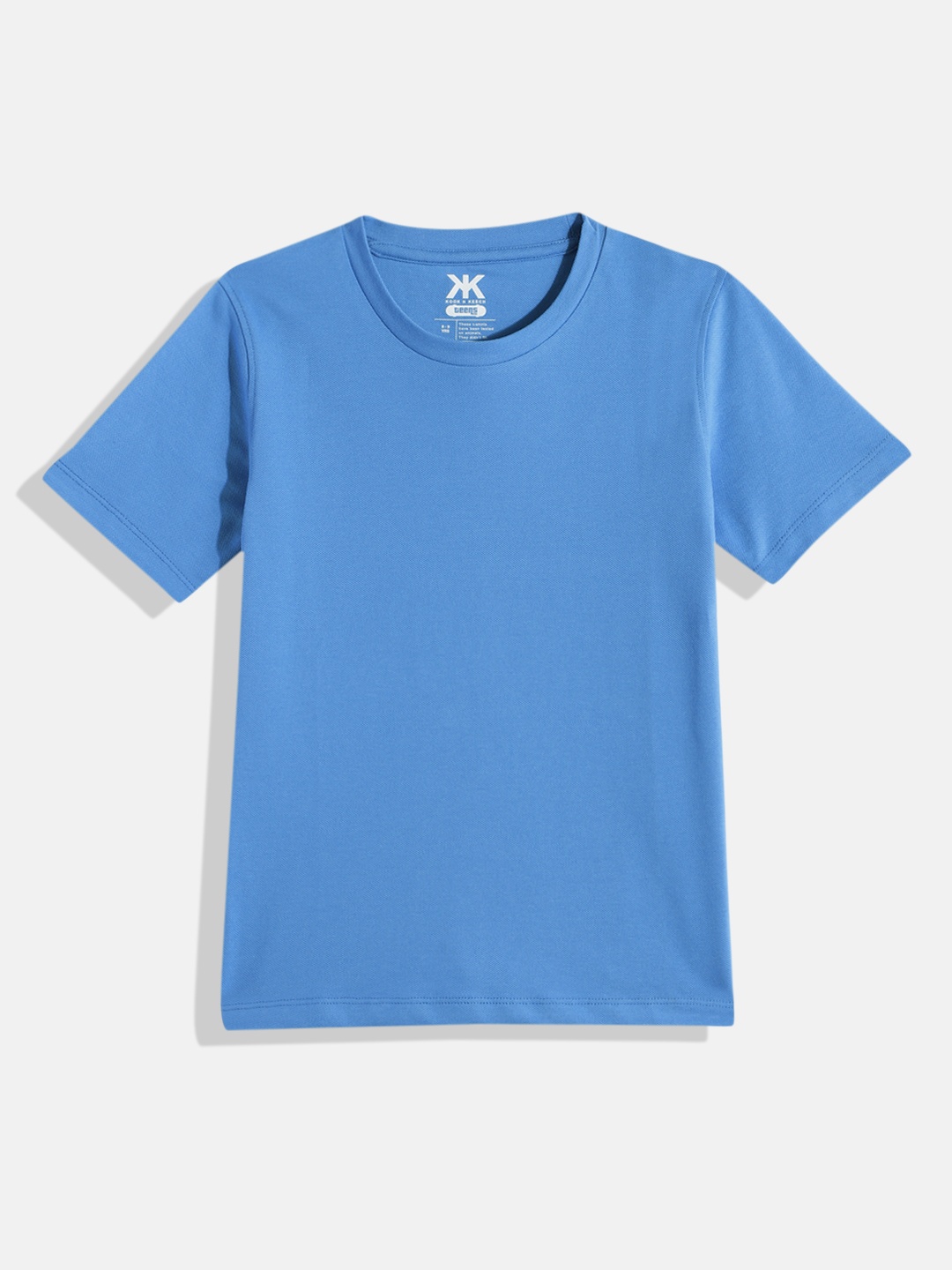

Kook N Keech Teens Boys Pure Cotton T-shirt, Blue