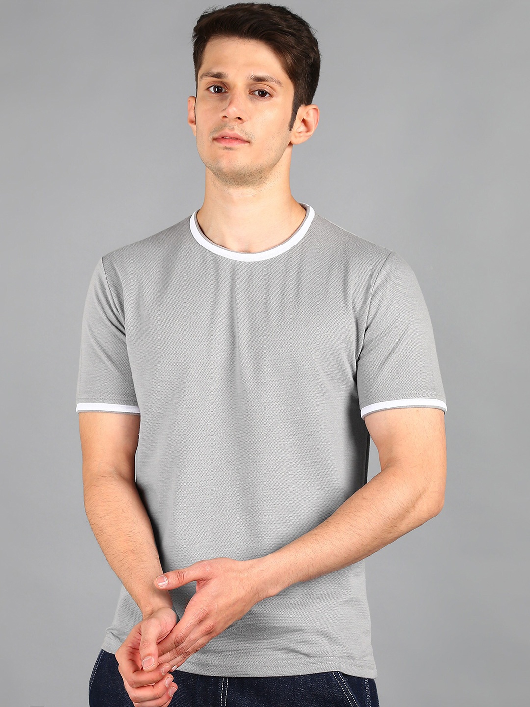 

Alan Jones Round Neck T-shirt, Grey