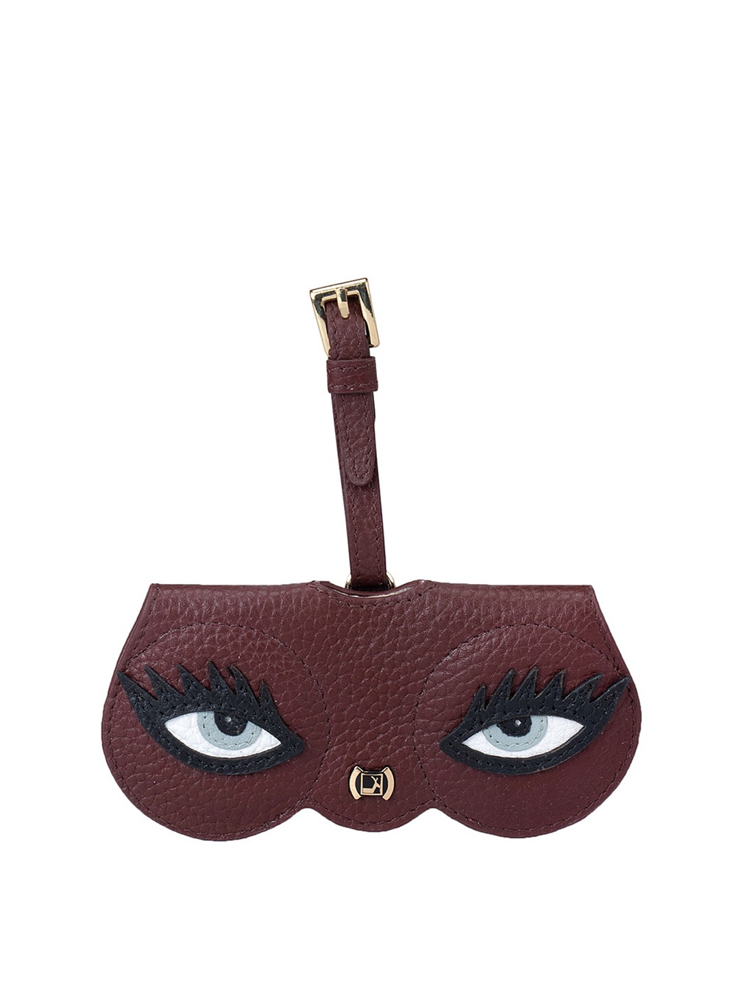 

Da Milano Textured Leather Spectacle Case, Maroon