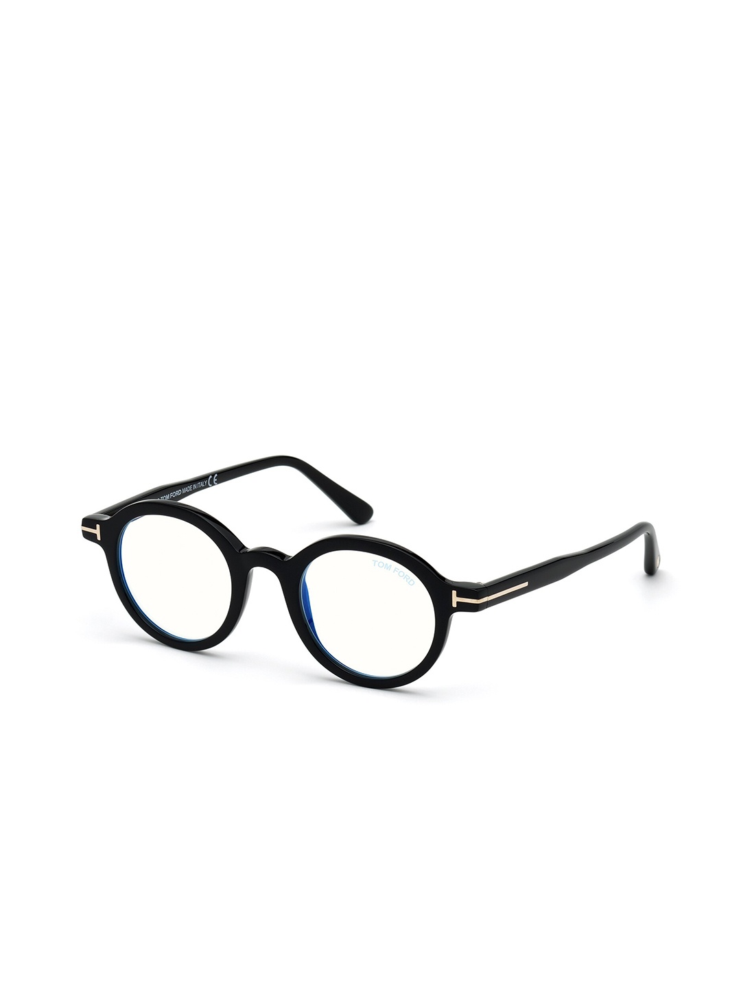 

Tom Ford Full Rim Round Frames FT5664-B_001, Black