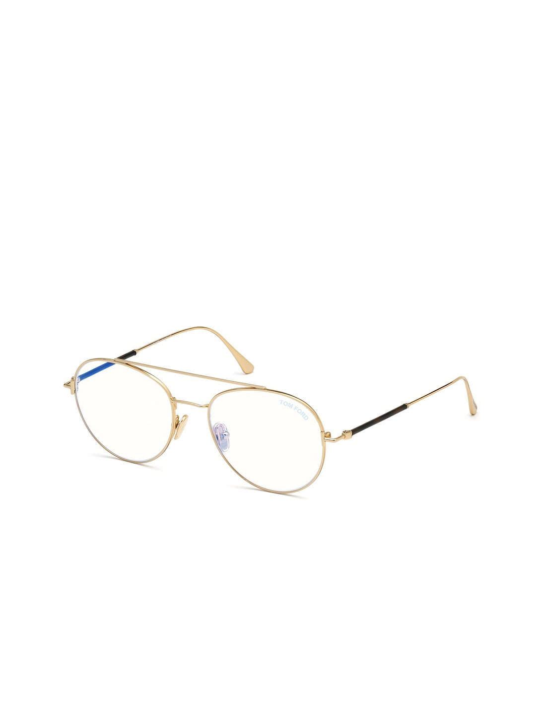 

Tom Ford Full Rim Round Frames FT5657-B_028, Gold