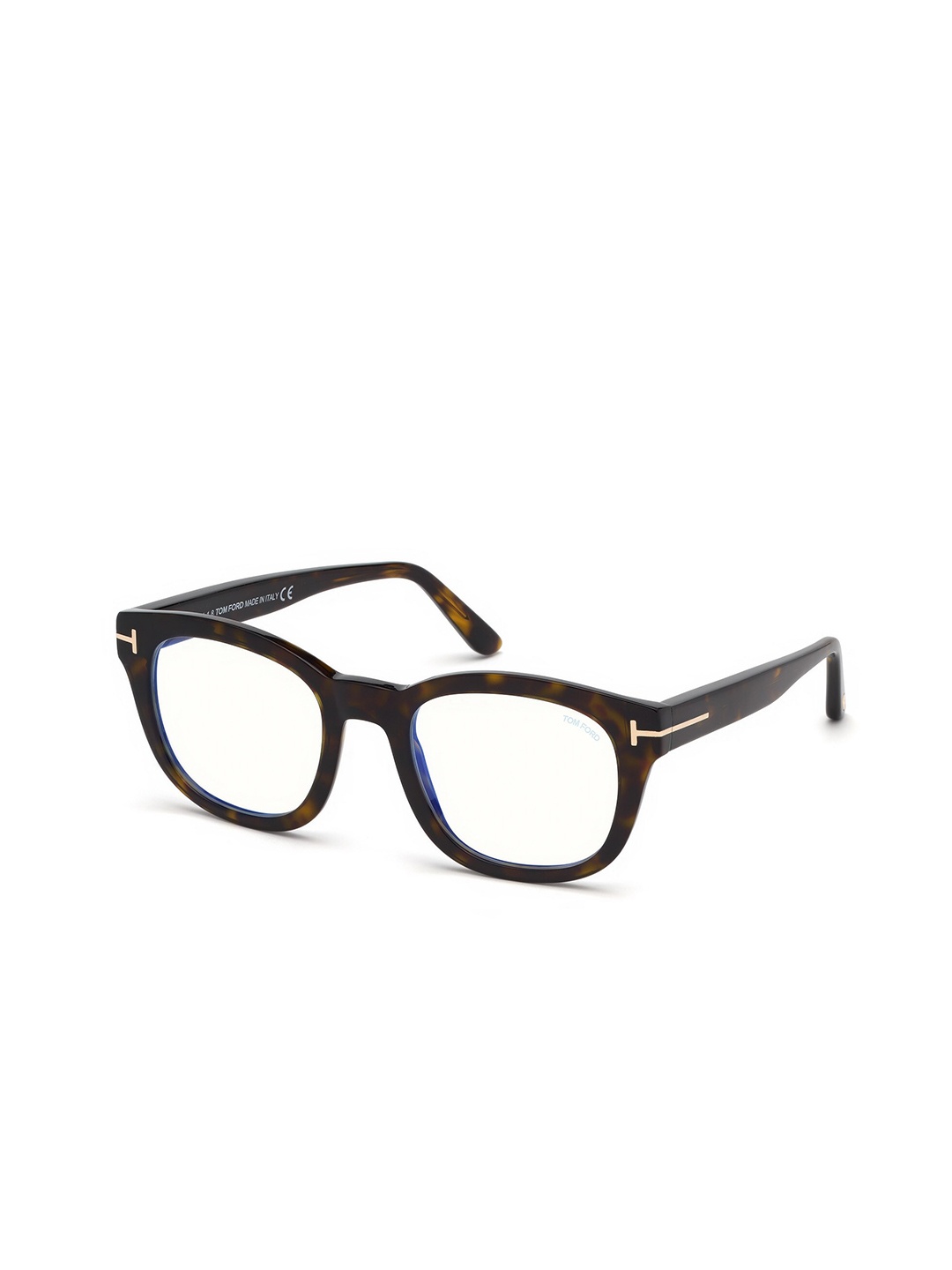 

Tom Ford Men Abstract Full Rim Square Frames FT5542-B_052, Brown