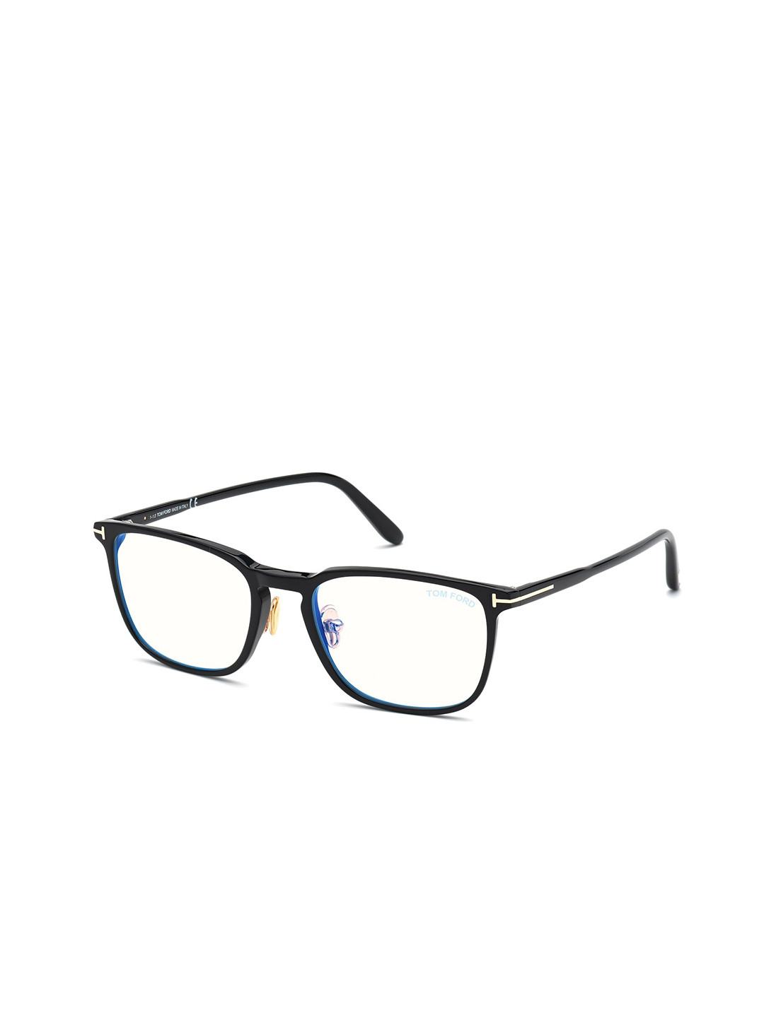 

Tom Ford Men Full Rim Acetate Square Frames, Black