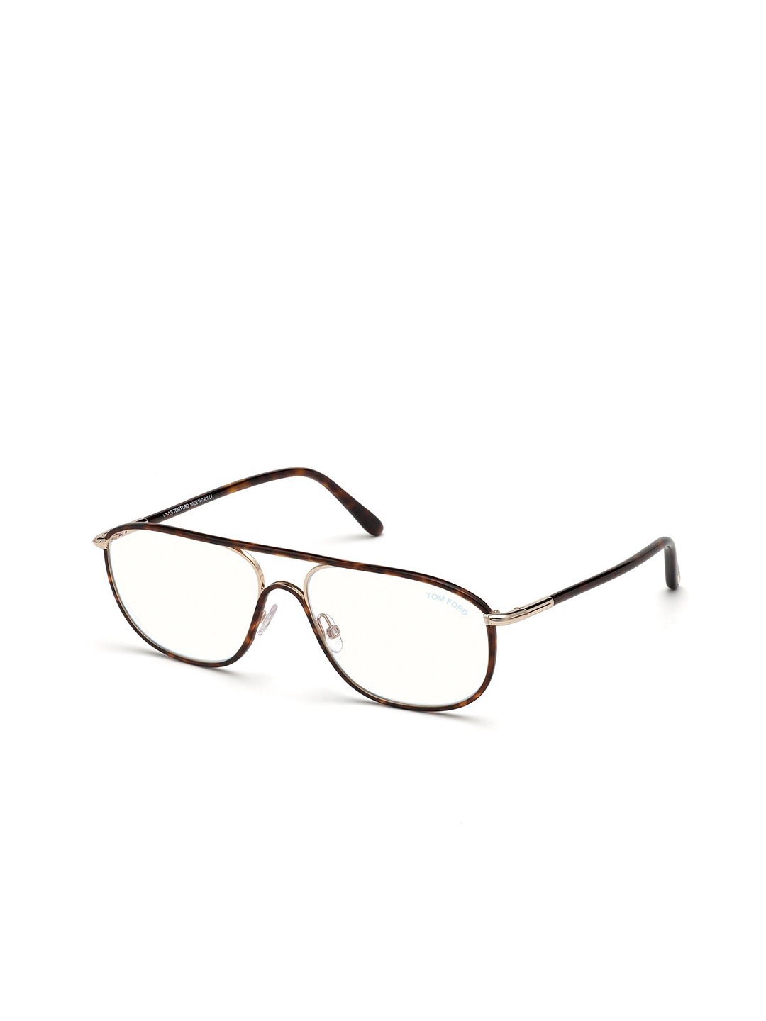 

Tom Ford Men Full Rim Aviator Frames FT5624-B_052, Brown