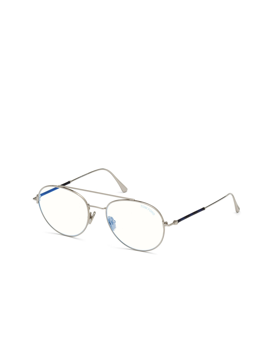 

Tom Ford Full Rim Aviator Frames FT5657-B_016, Transparent