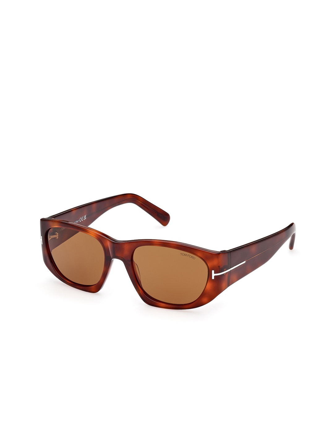 

Tom Ford Lens & Square Sunglasses with UV Protected Lens FT0987_53E, Brown