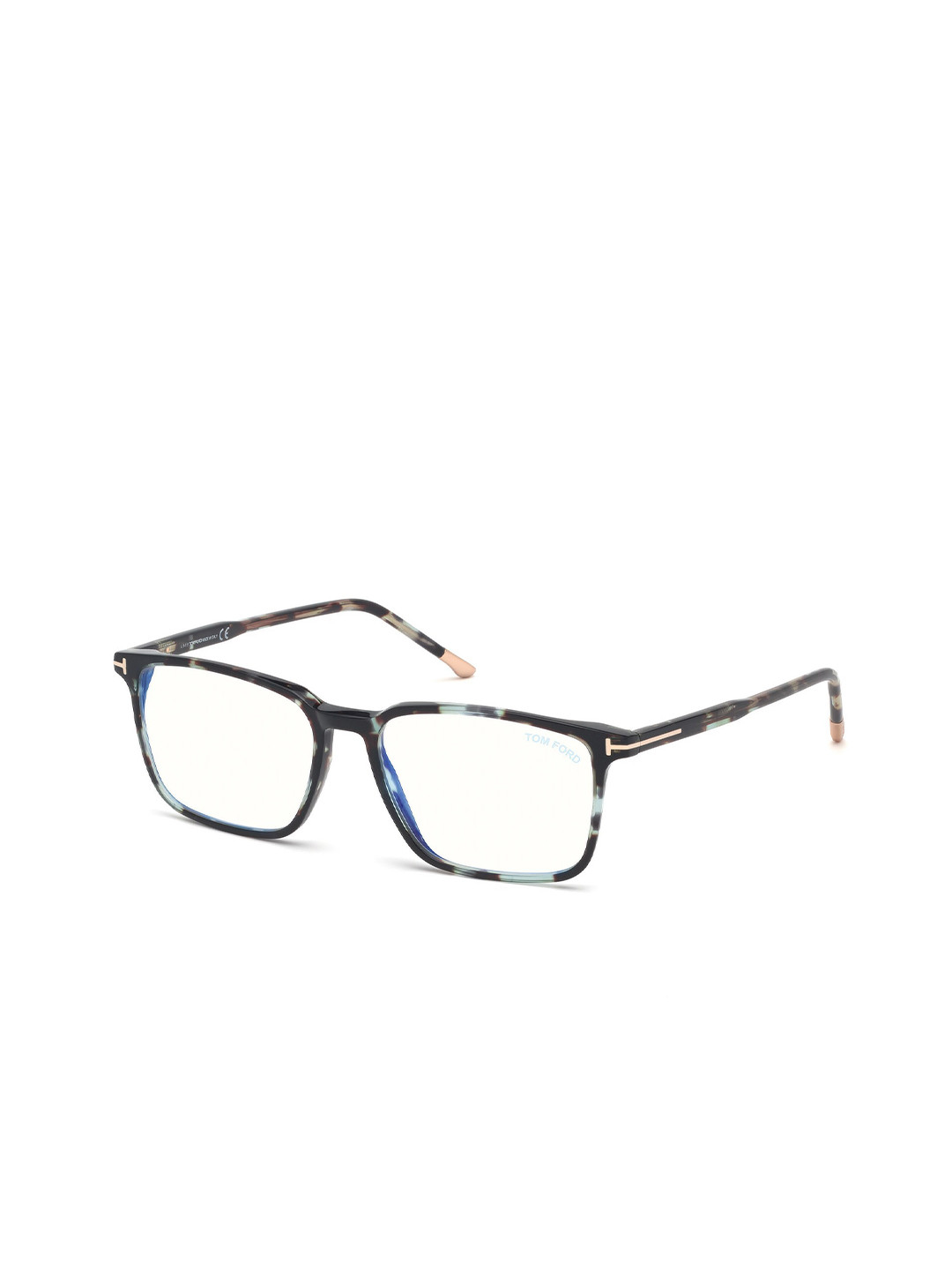 

Tom Ford Men Abstract Full Rim Rectangle Frames, Transparent