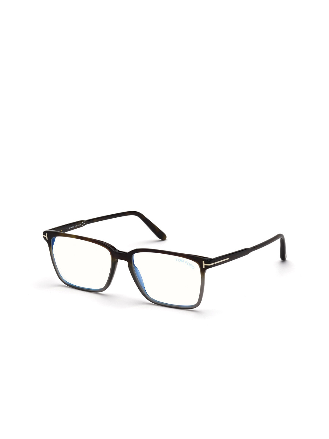 

Tom Ford Men Full Rim Rectangle Frames FT5696-B_056, Black