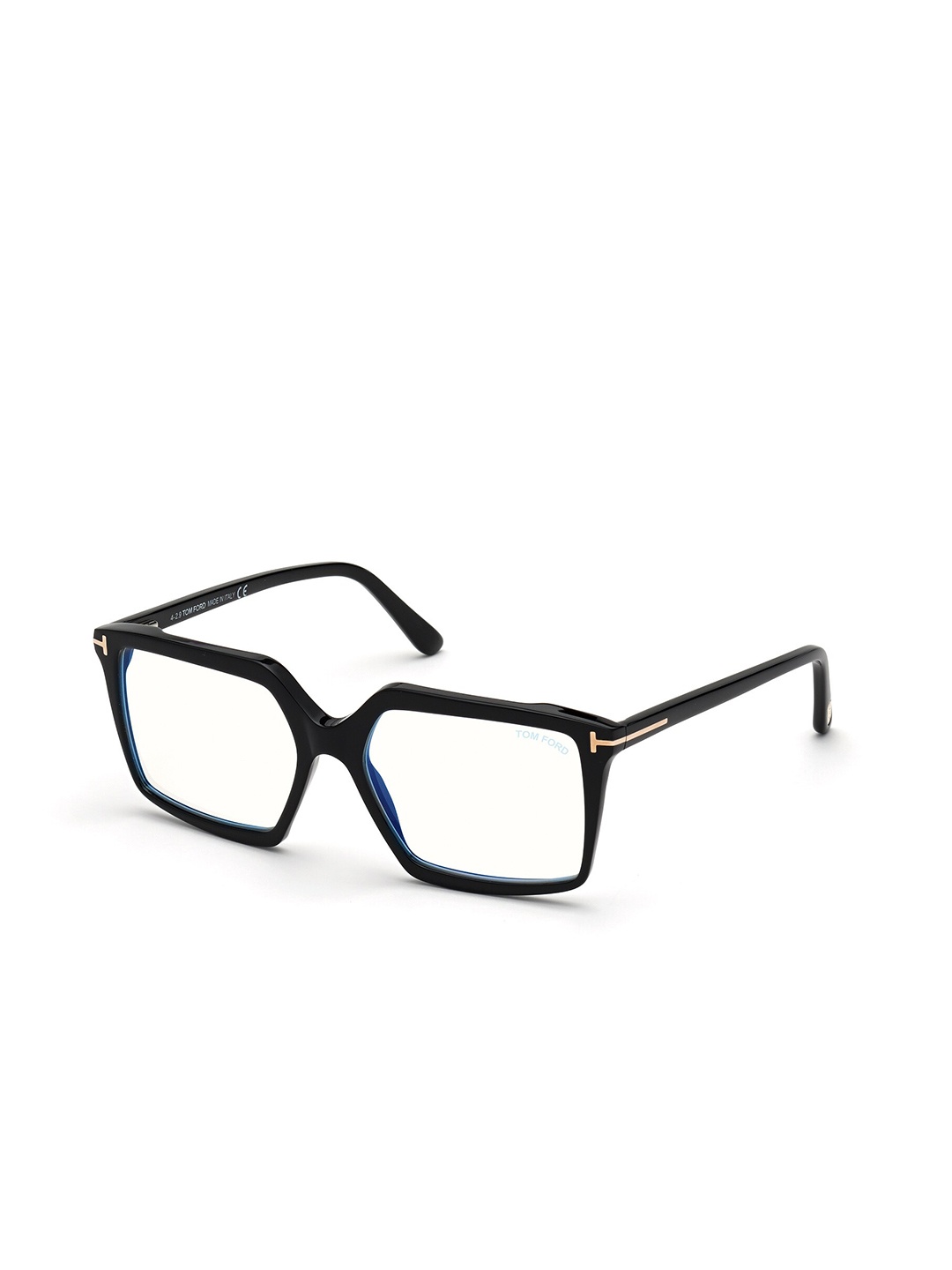 

Tom Ford Women Full Rim Square Frames FT5689-B_001, Black
