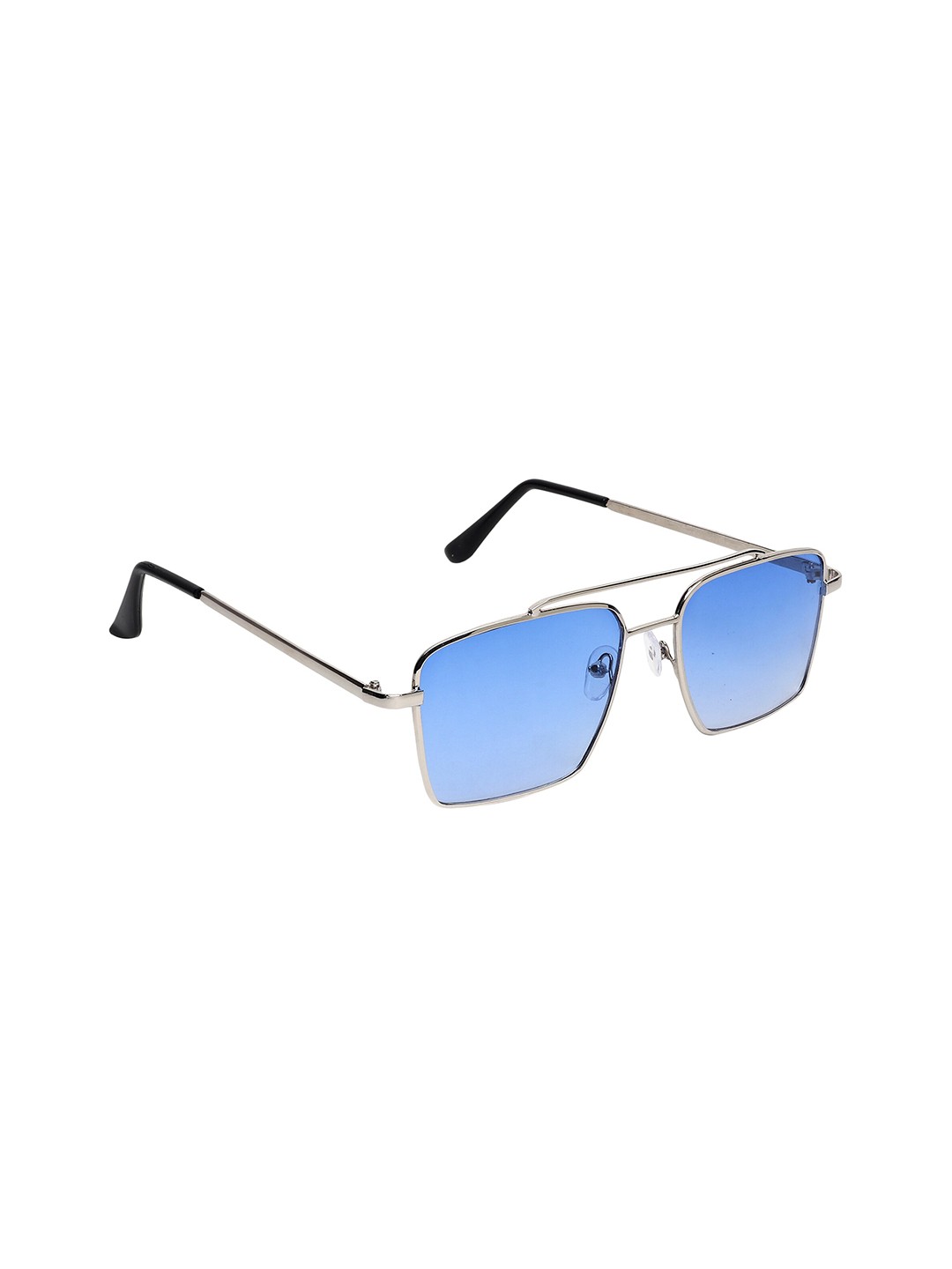 

CRIBA Square Sunglasses With UV Protected Lens, Blue