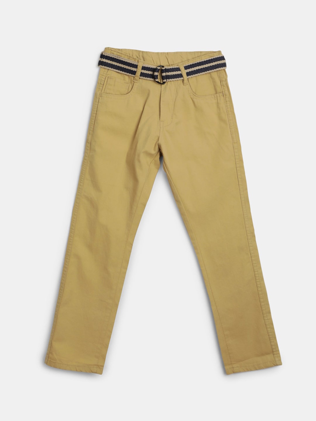 

V-Mart Boys Regular Fit Cotton Trousers, Beige