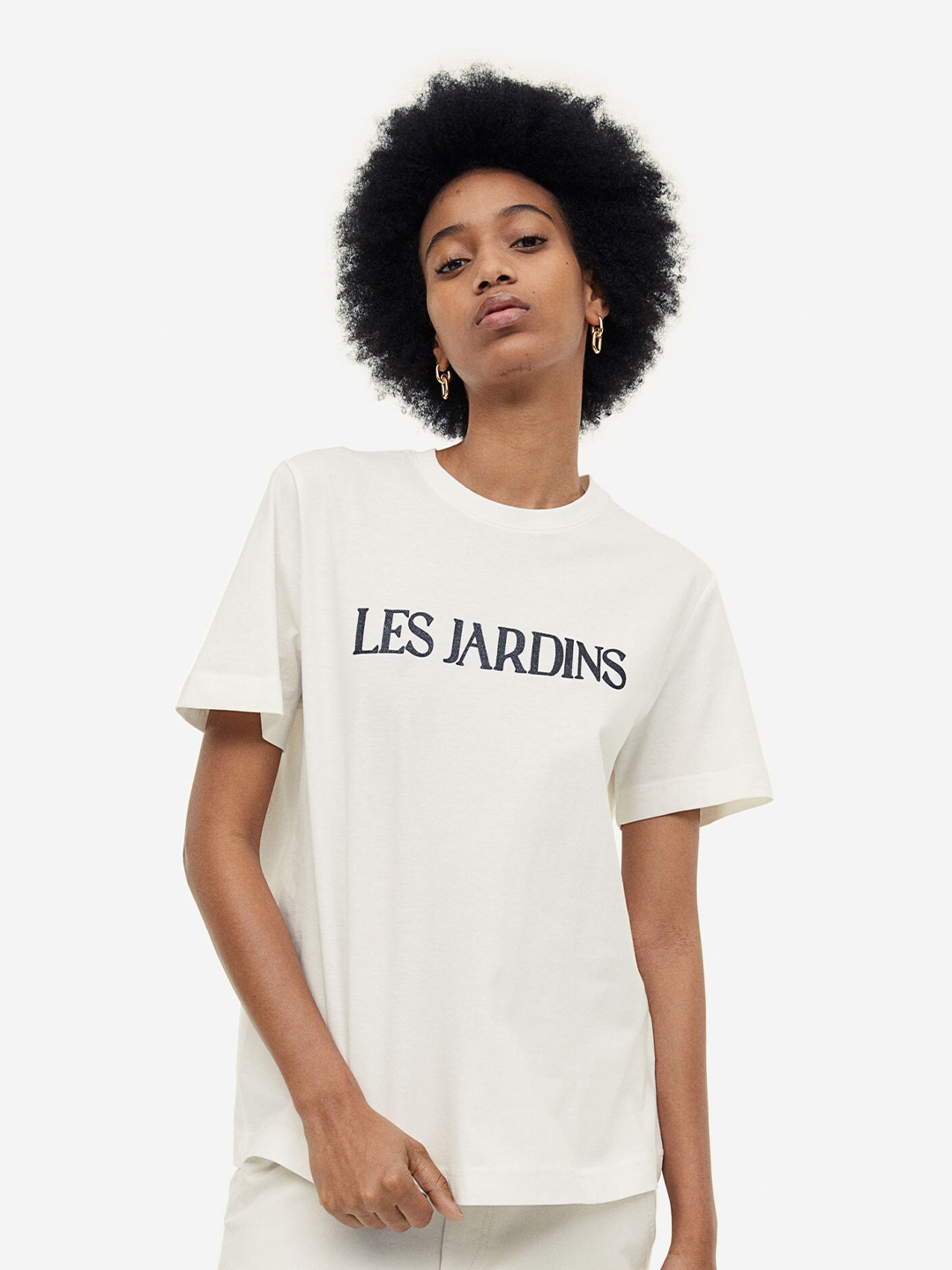 

H&M Woman Print-motif T-shirt, Multi