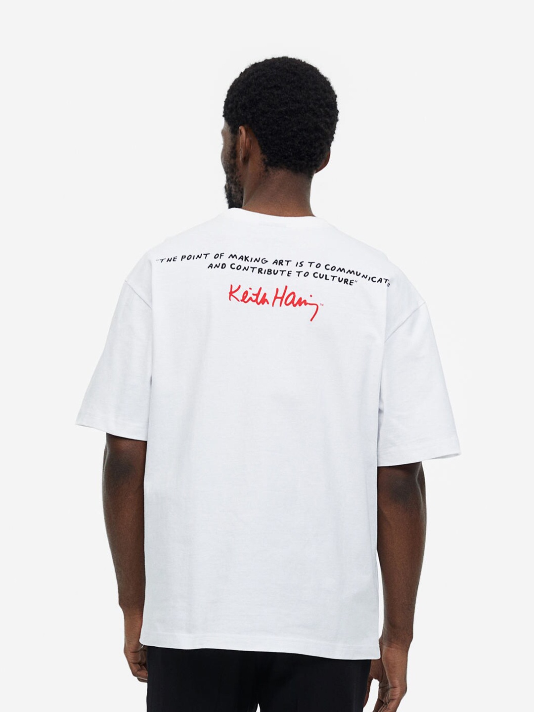 

H&M Men Relaxed Fit Printed T-shirt, Multi