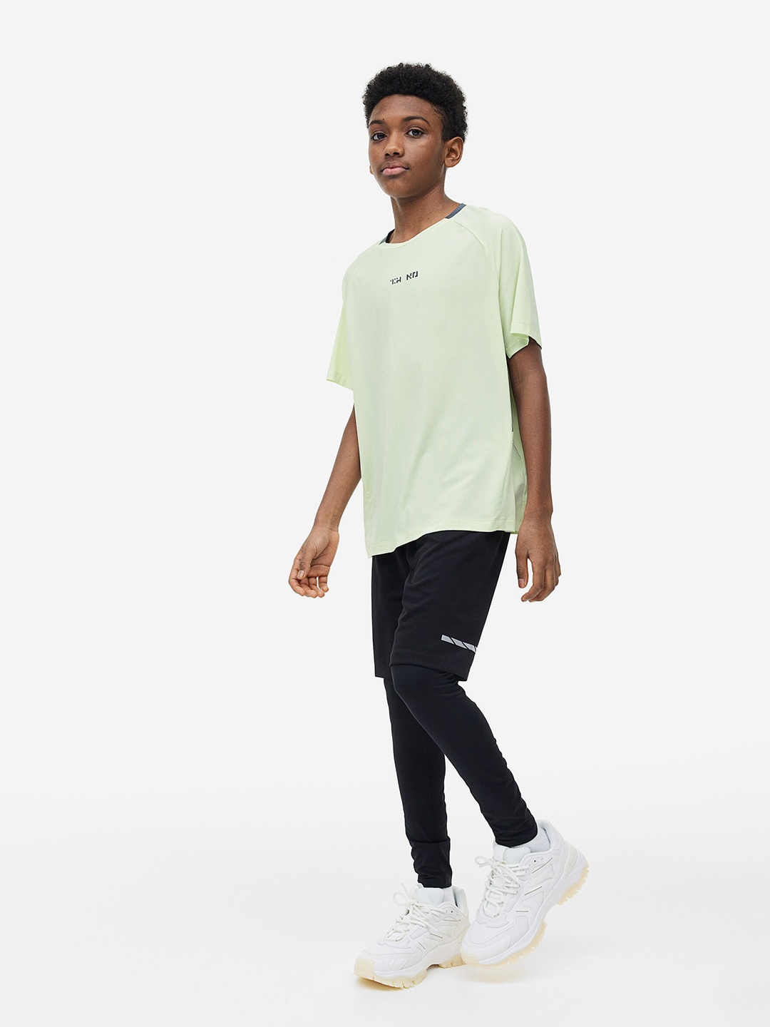 

H&M Boys DryMove Sports top, Green