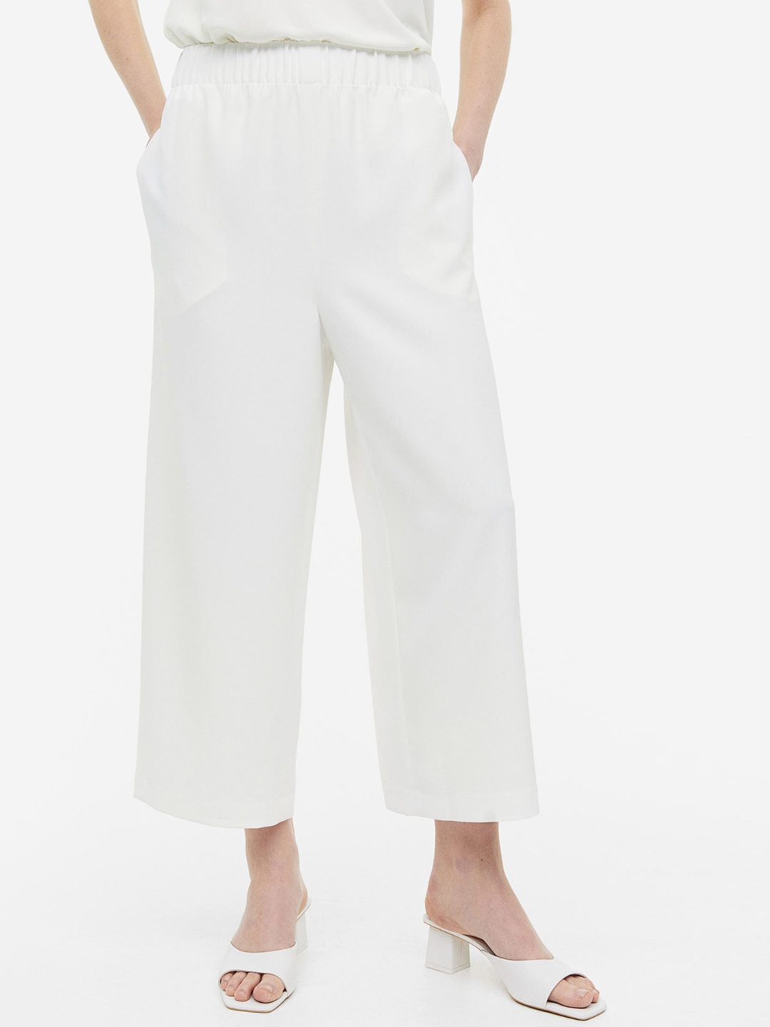 

H&M Woman Culottes, White