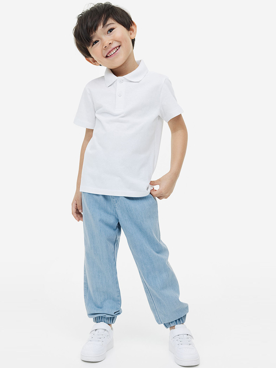 

H&M Boys Twill joggers, Blue