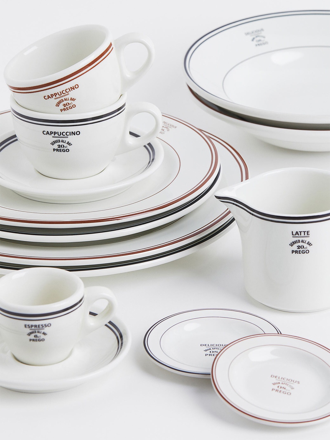 

H&M White Large Stoneware Plate
