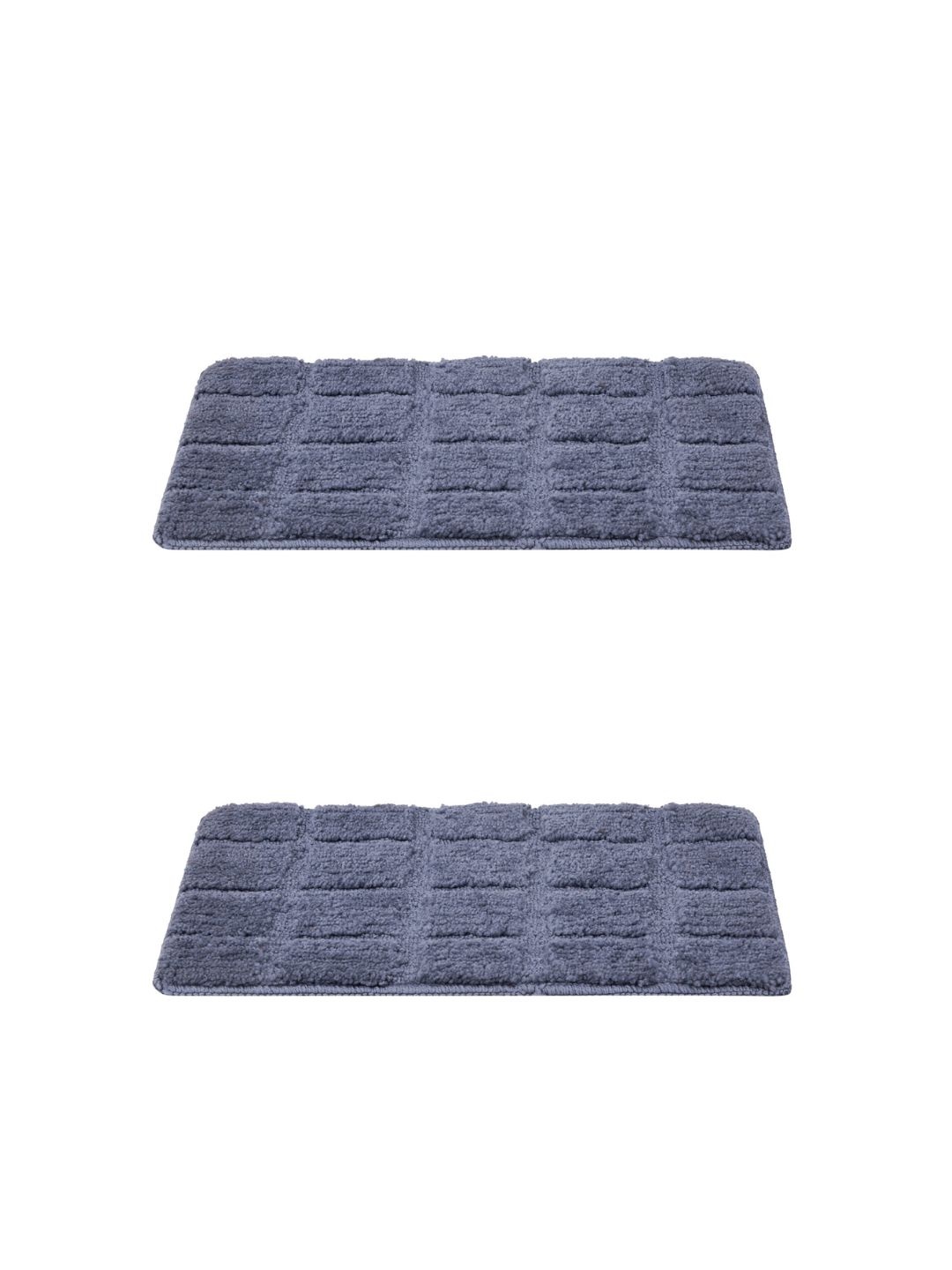 

Black gold Grey 2 Pieces Cotton Anti Slip Heavy Duty Entrance Rug Shoes Scraper Doormats