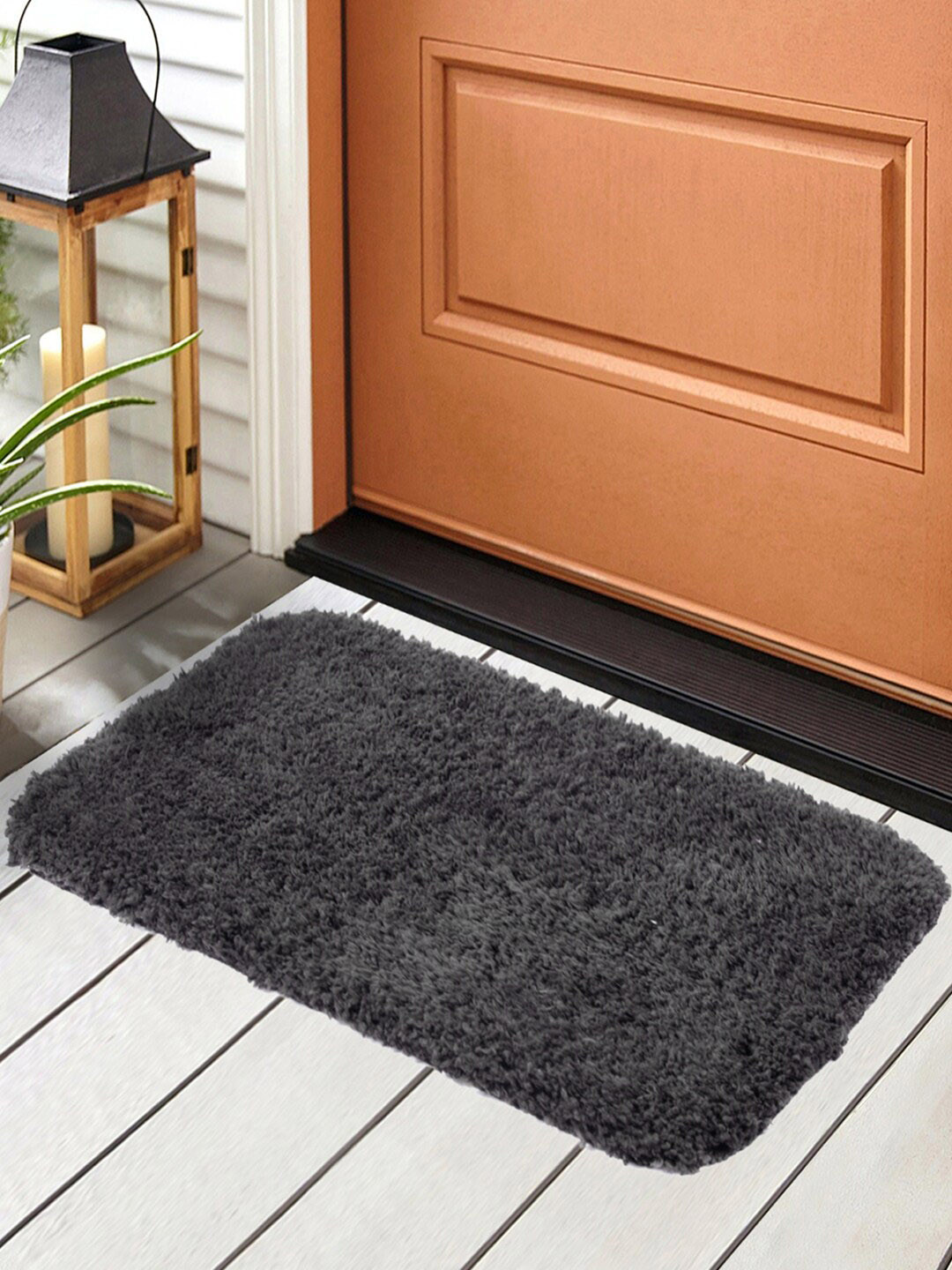 

Black gold Grey Self-Designed Cotton Anti-Skid Heavy Duty Rug Shoes Scrape Bathroom Mat