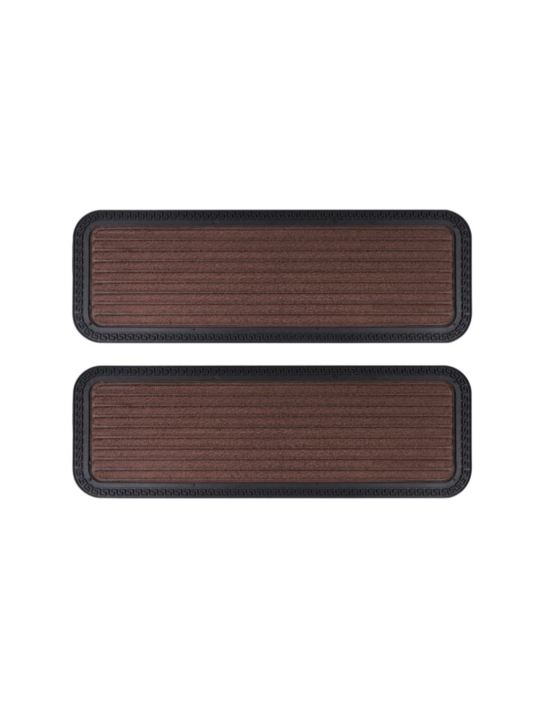 

Black gold Pack of 2 Brown High Water Absorbent Anti Slip Doormat