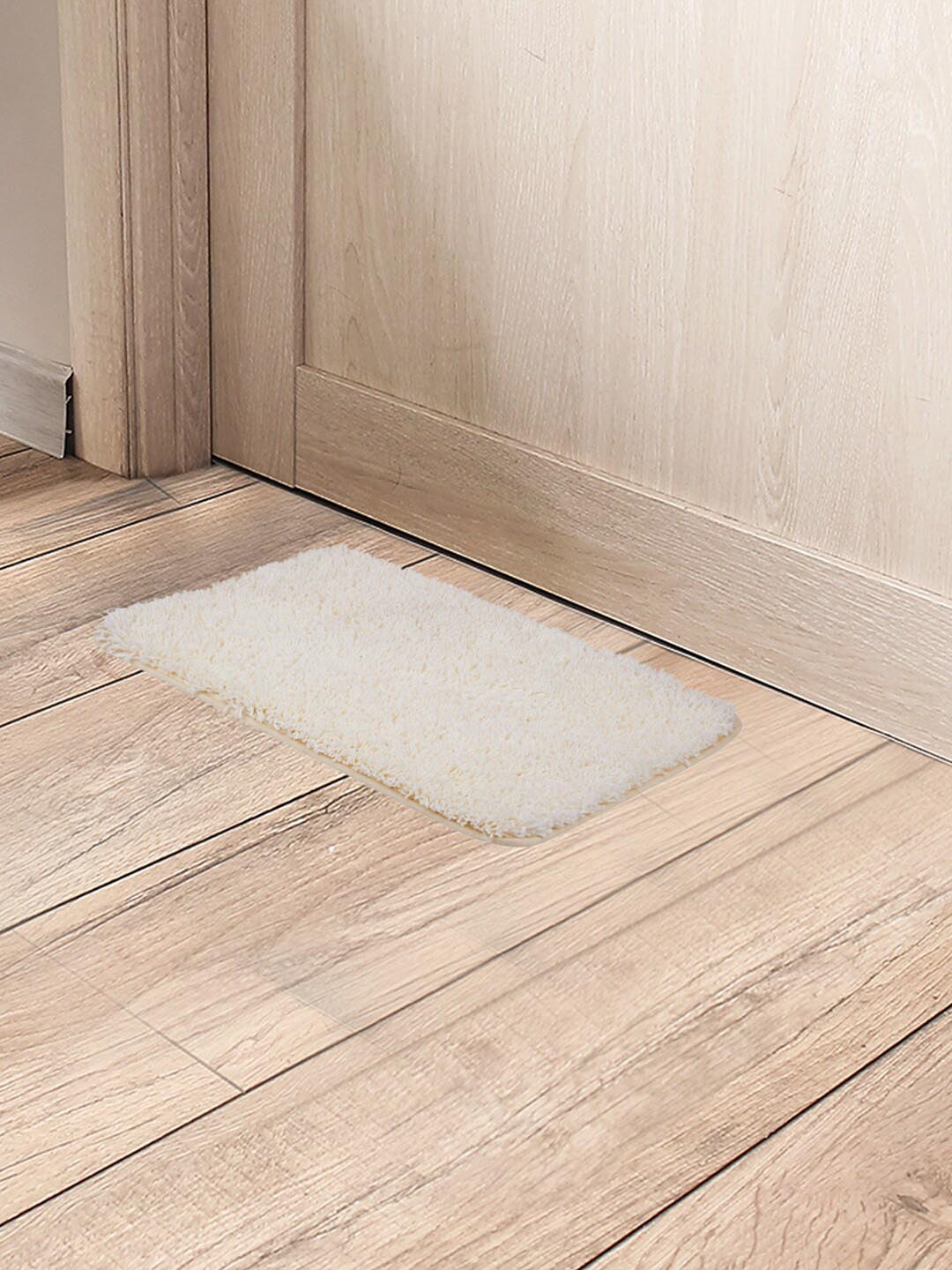 

Black gold White Cotton Anti Slip Doormat