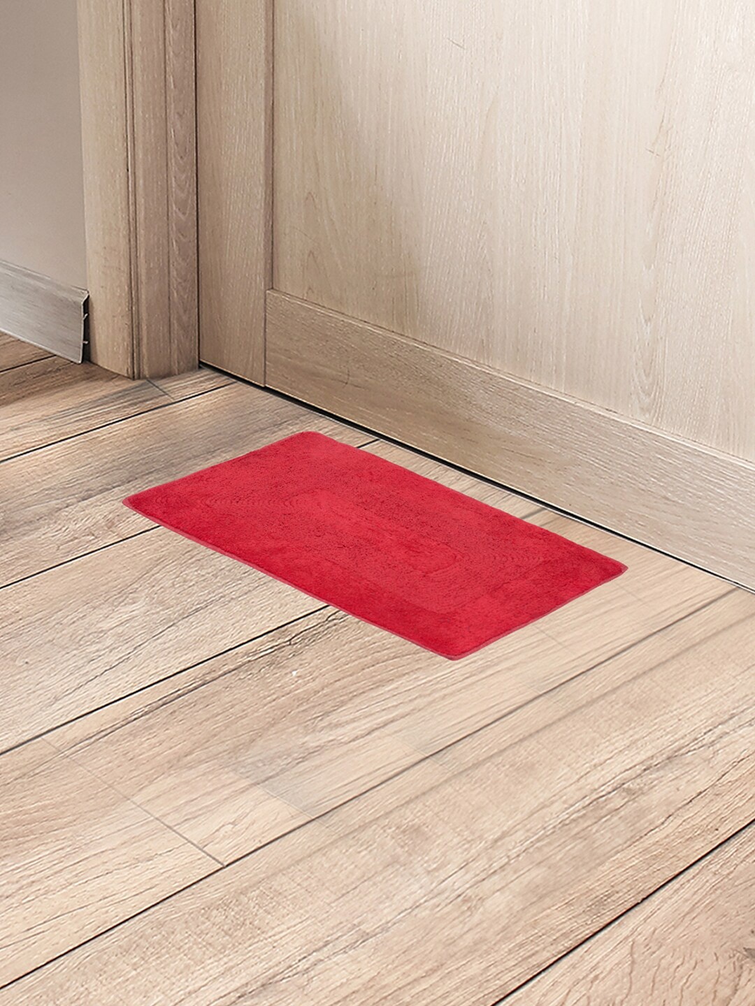 

Black gold Red Cotton Anti-Skid & Reversible Heavy Duty Rug Shoes Scraper Bathroom Mat