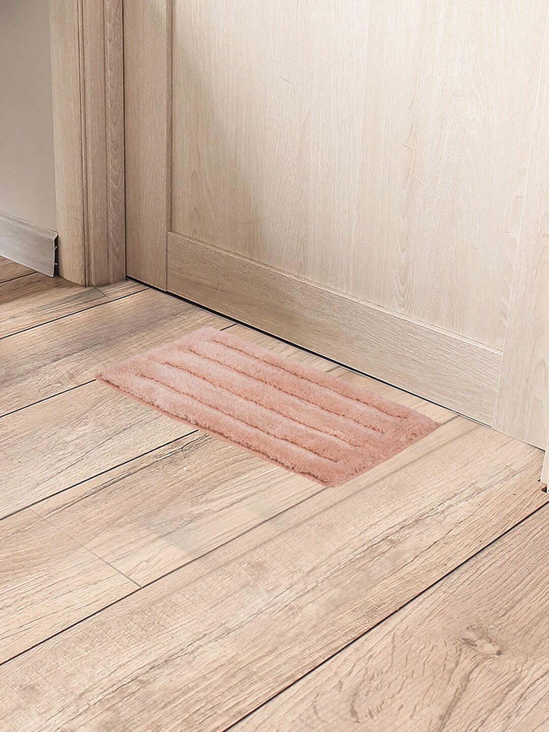 

Black gold Peach Cotton Anti Slip Heavy Duty Entrance Rug Shoes Scraper Doormat