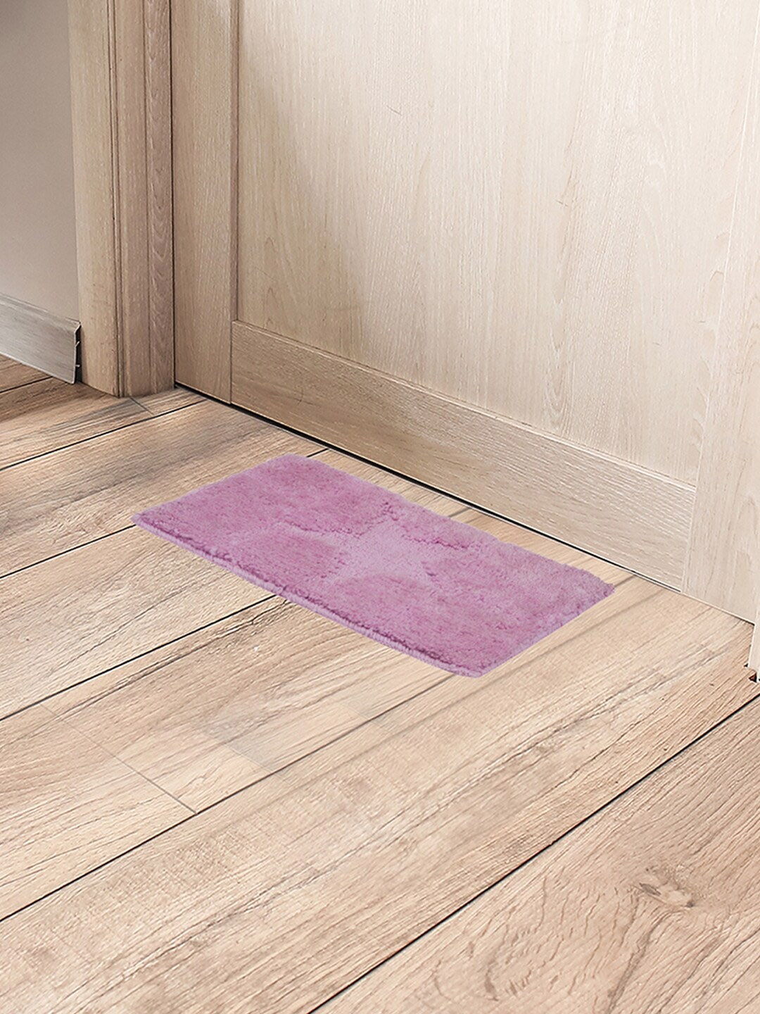 

Black gold Pink Self Designed Cotton Anti Slip Entrance Doormats