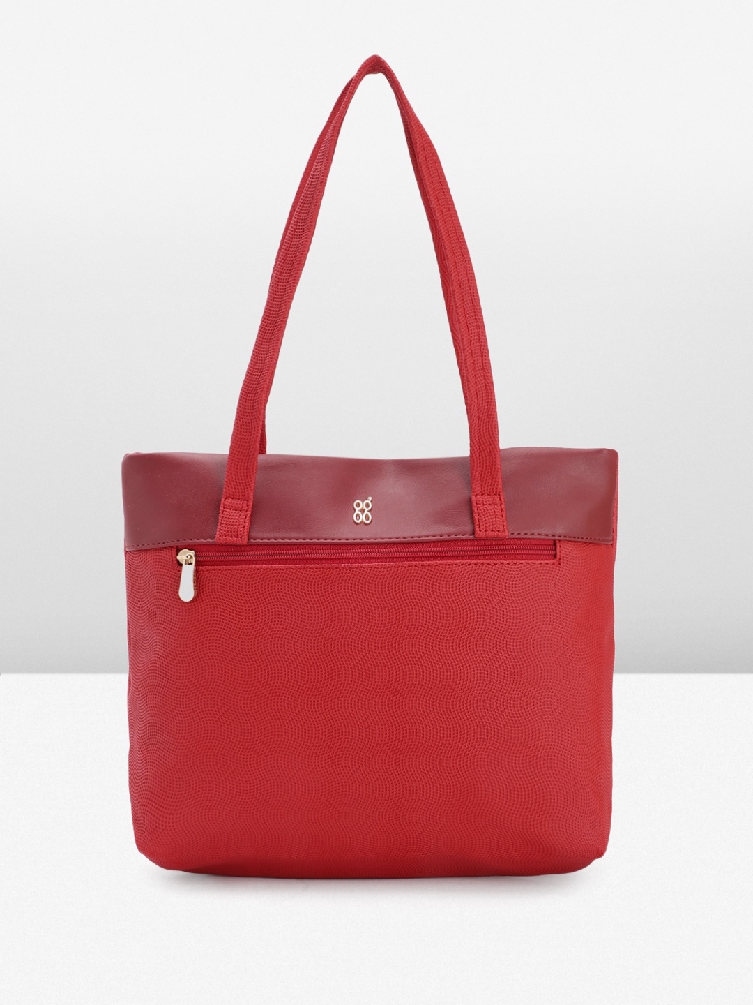 

Baggit Women Textured Shoulder Bag, Red