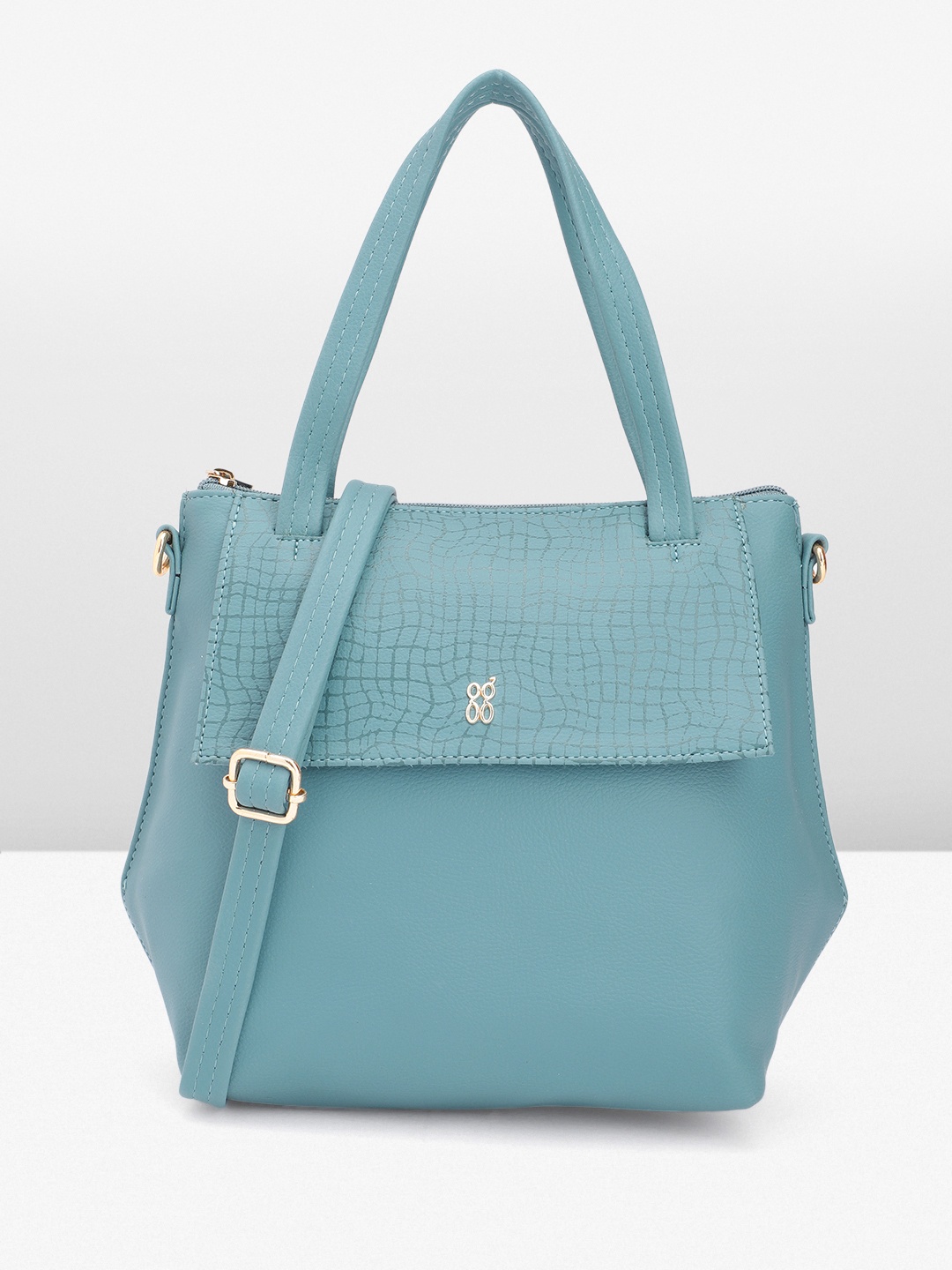 

Baggit Women Printed Handheld Bag, Blue