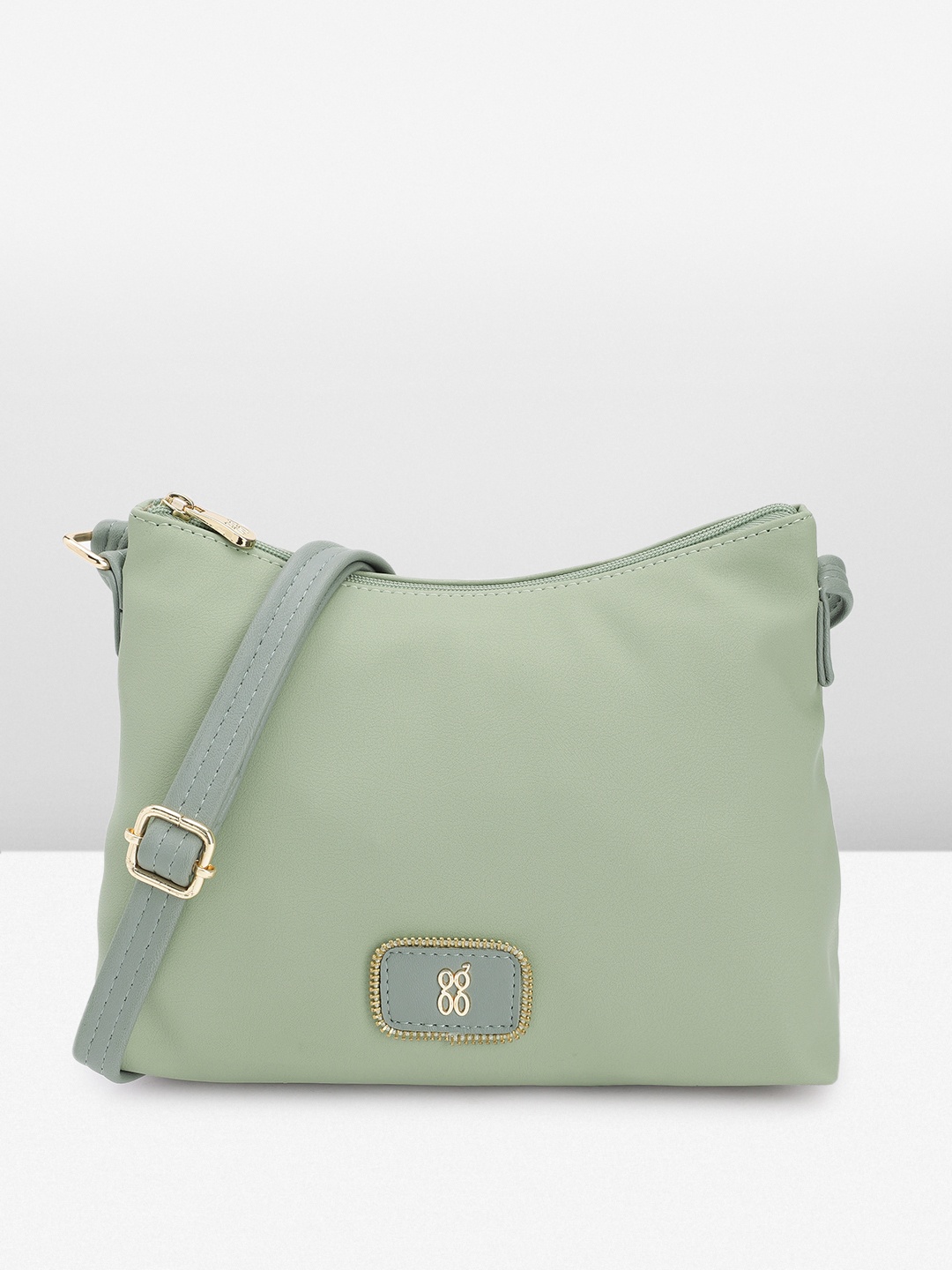 

Baggit Structured Sling Bag, Green