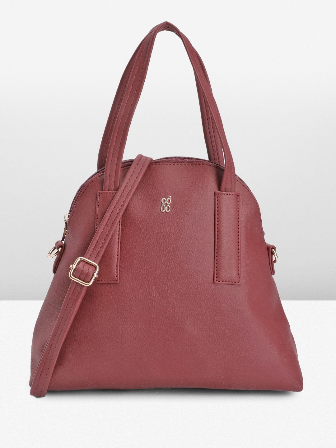 

Baggit Women Solid Handheld Bag, Red