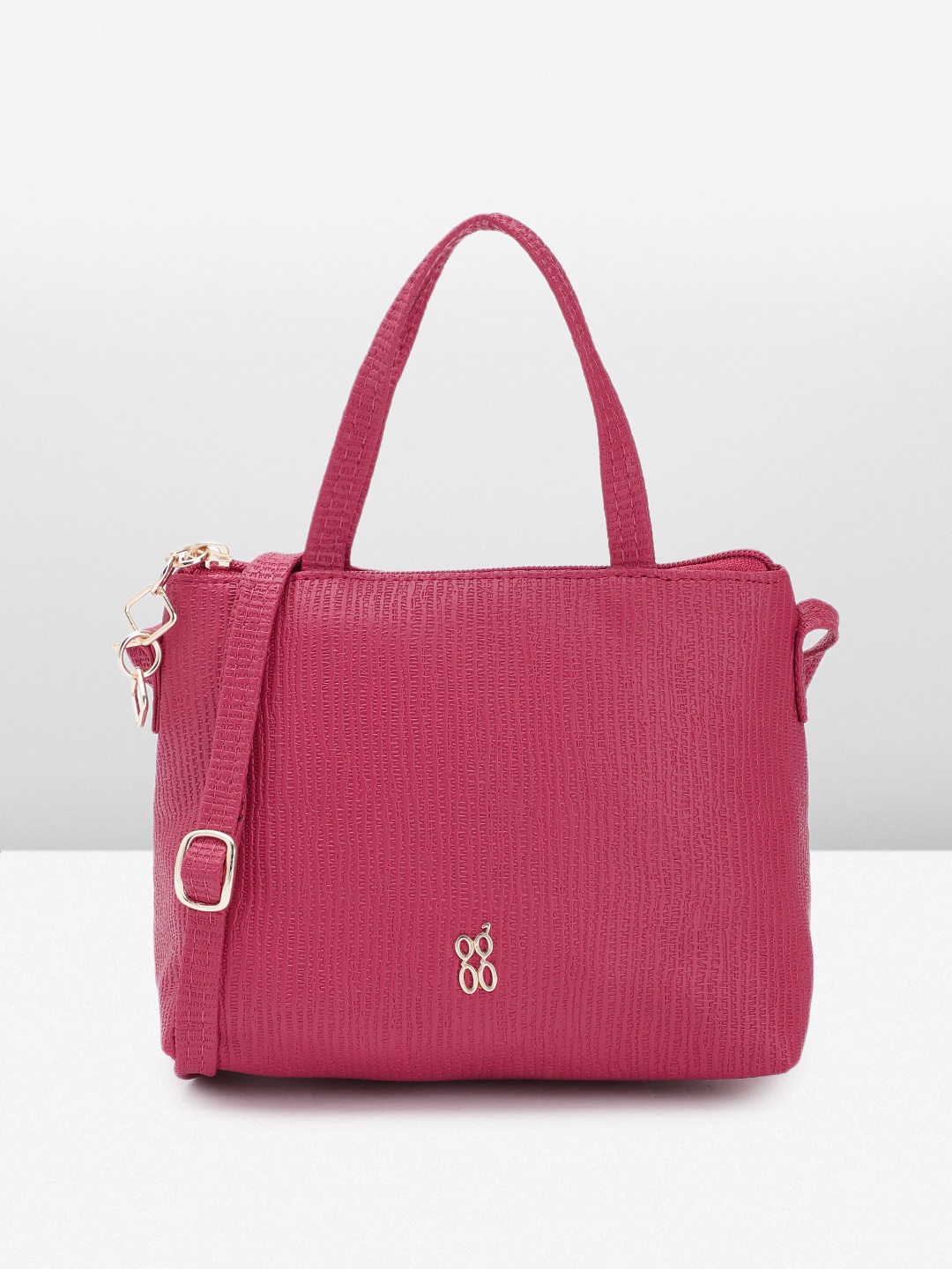 

Baggit Structured Sling Bag, Magenta