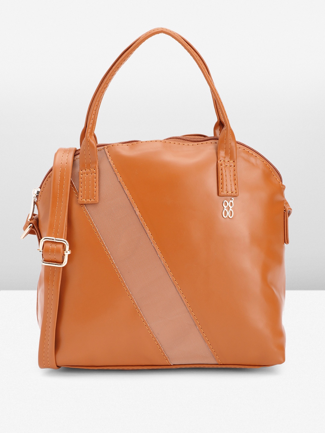 

Baggit Women Solid Handheld Bag, Tan
