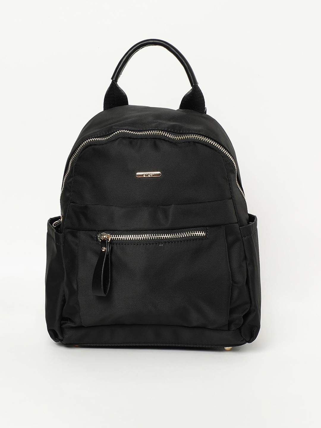 

Ginger by Lifestyle Black Oversized Structured Handheld Bag