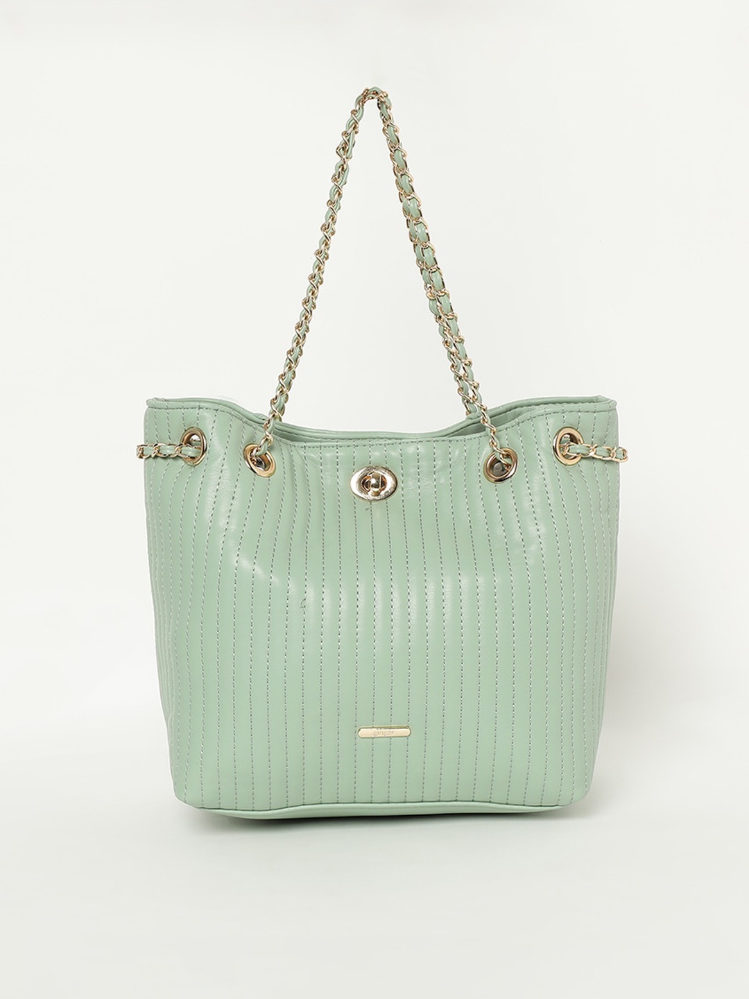 

Ginger by Lifestyle Textured Shopper Shoulder Bag, Green