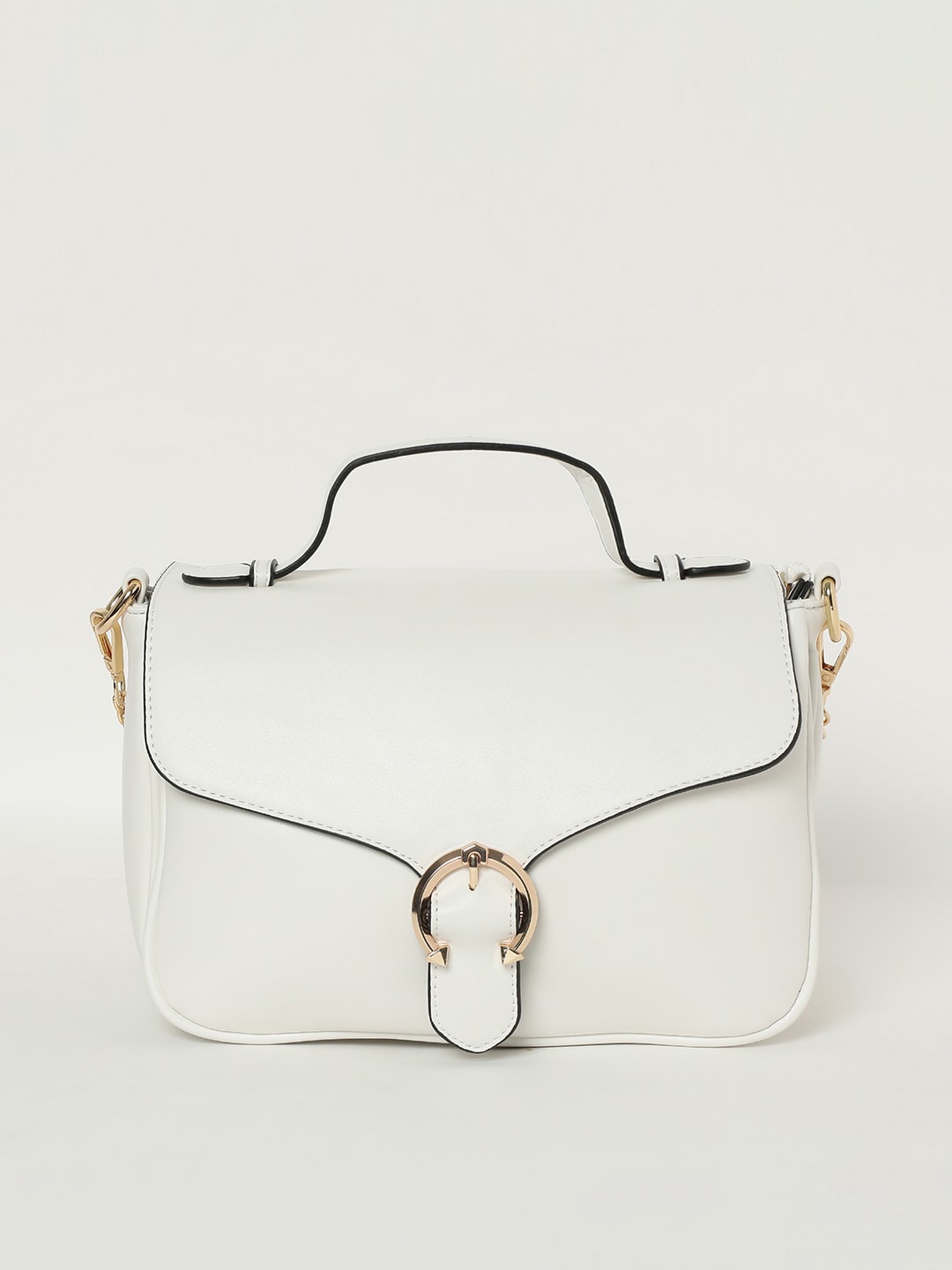

Ginger by Lifestyle Structured Satchel Bags, White