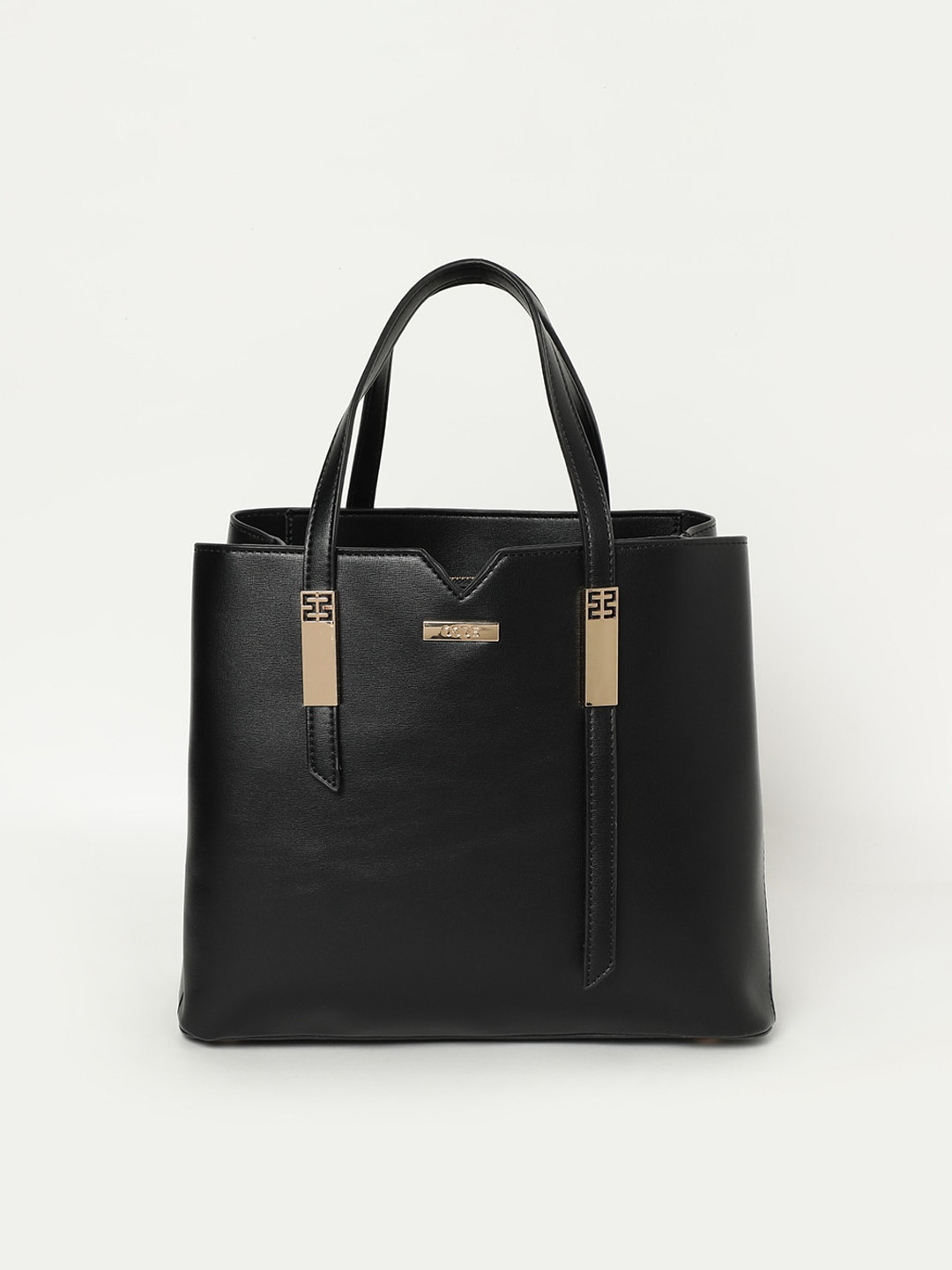 

CODE by Lifestyle Women Oversized Shopper Handheld Bag, Black