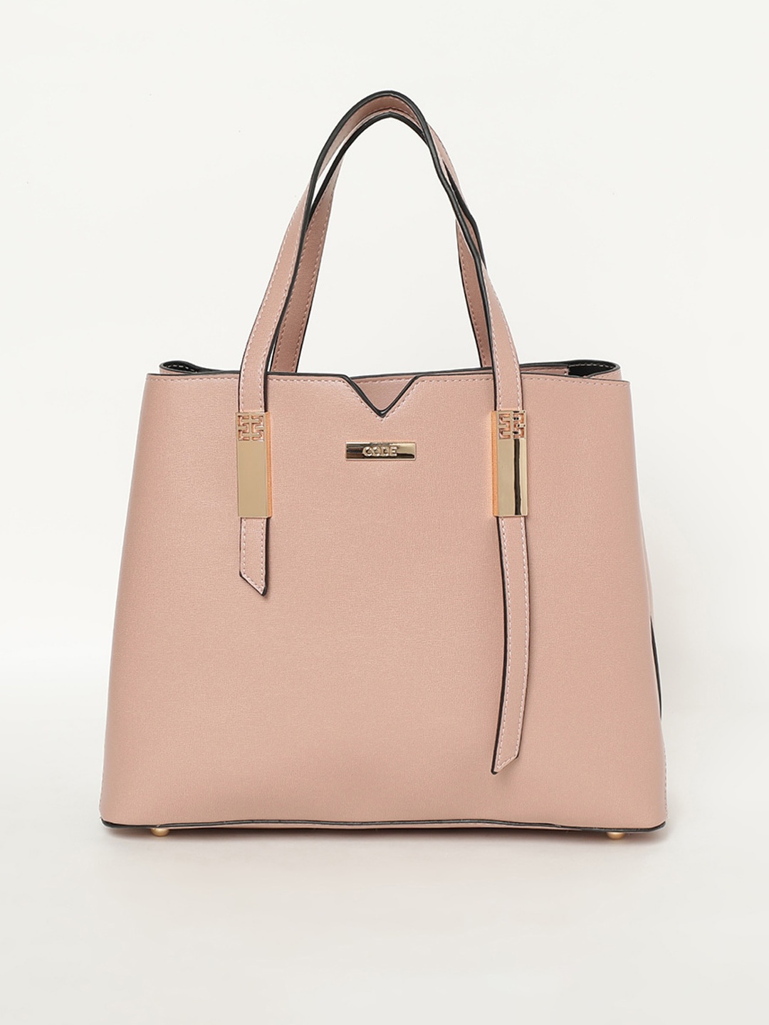 

CODE by Lifestyle Women Oversized Shopper Handheld Bag, Pink