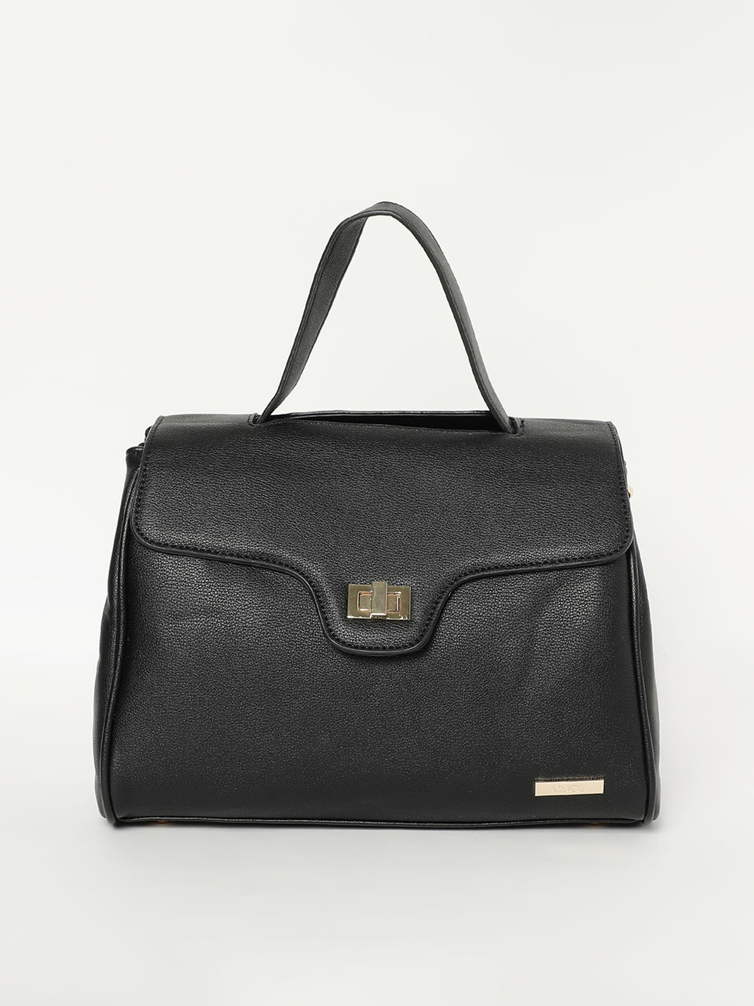 

CODE by Lifestyle Synthetic Structured Satchel, Black
