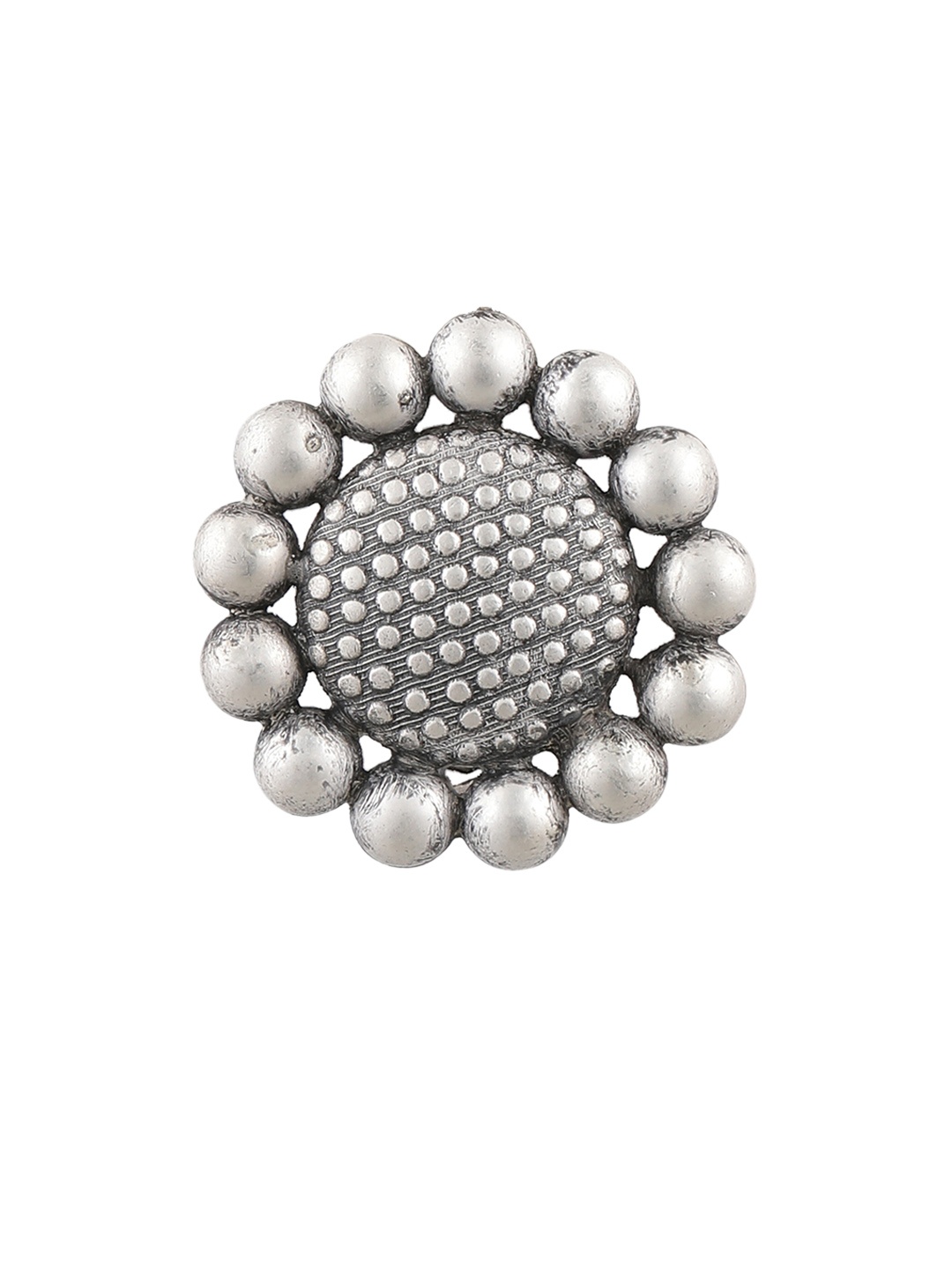 

ahilya Women 92.5 Sterling Silver Statement Sunflower Brooch
