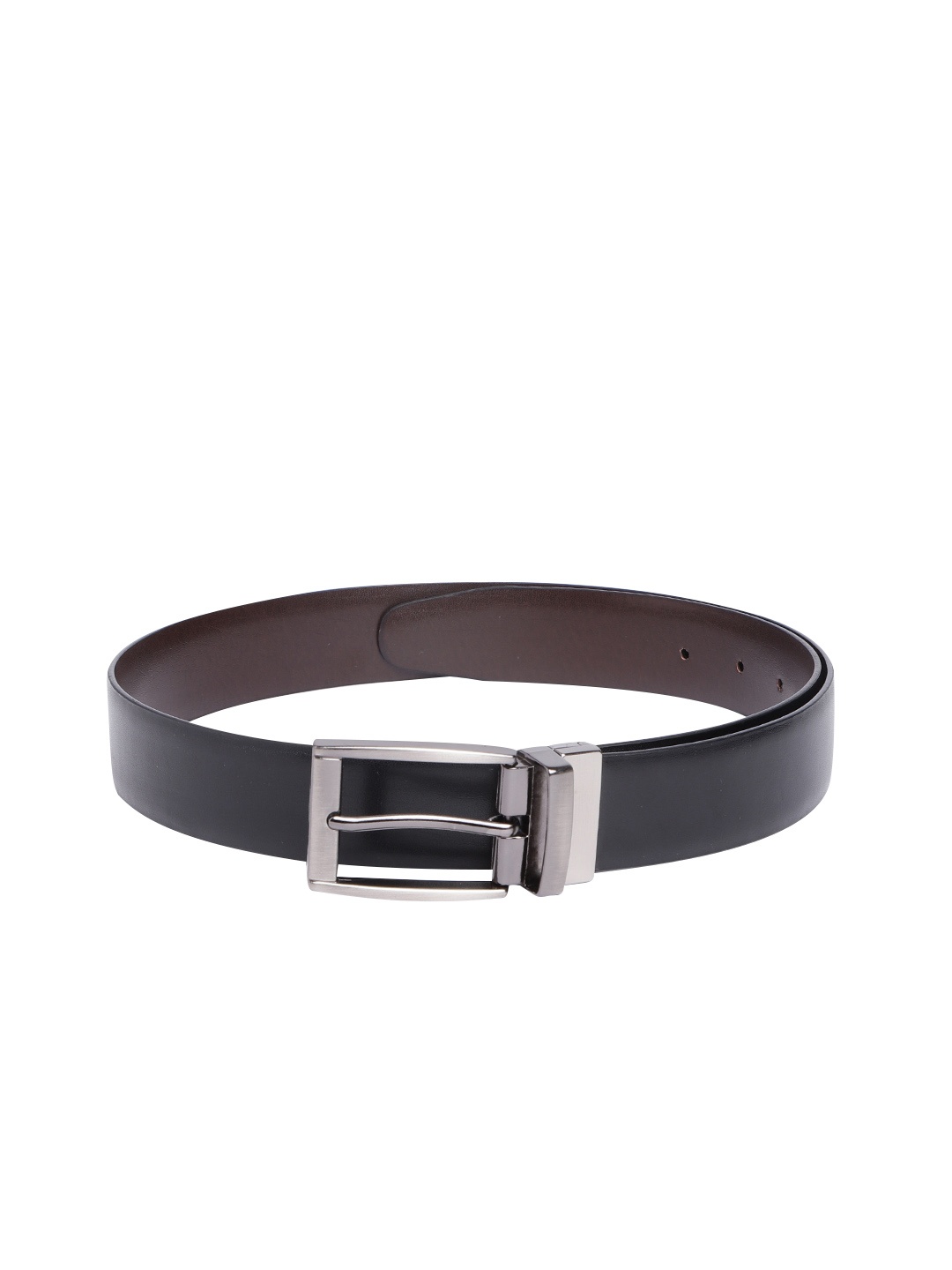 

CRUSSET Men Reversible Formal Belt, Black