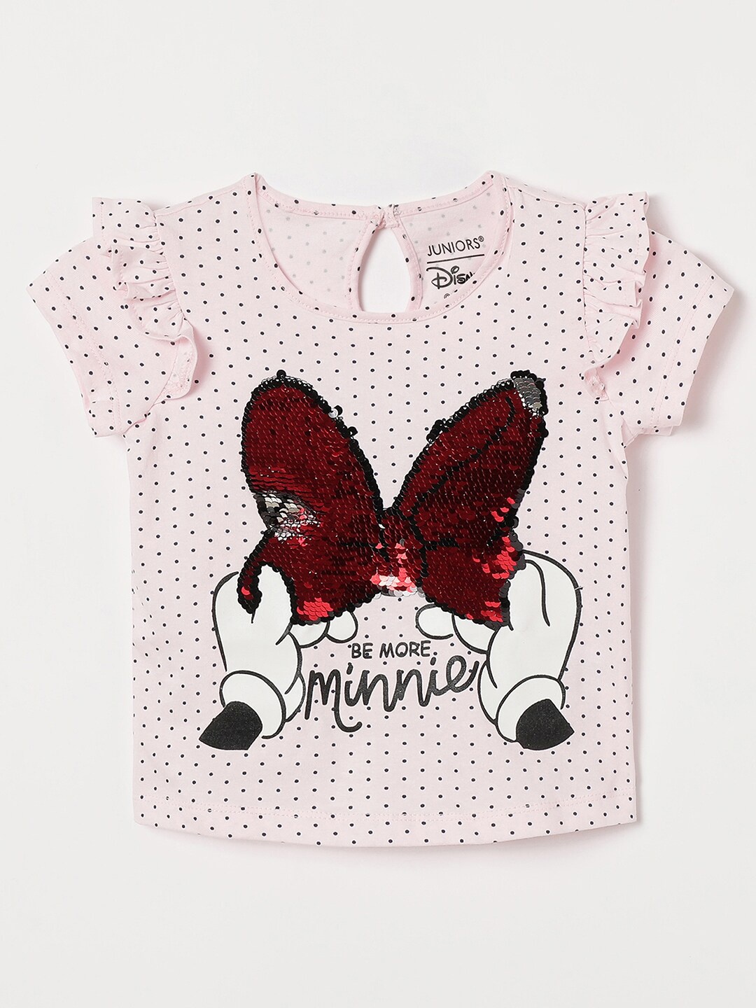

Juniors by Lifestyle Girls DISNEY - MICKEY & FRIENDS Printed Tops, Pink