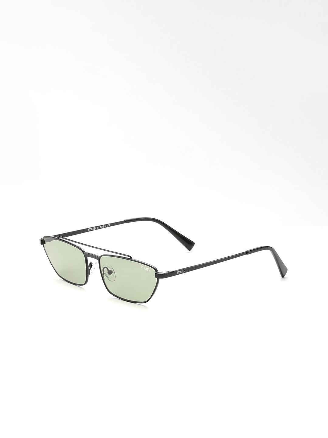 

IRUS by IDEE Lens & Rectangle Sunglasses with UV Protected Lens, Green