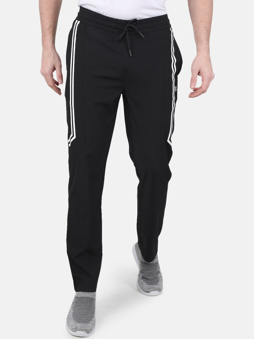 

Monte Carlo Men Regular Fit Track Pants, Black